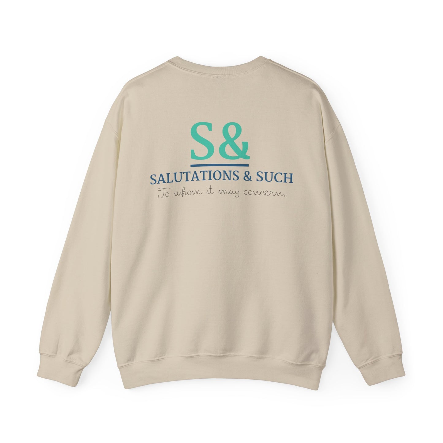 Salutations & Such Crewneck Sweatshirt