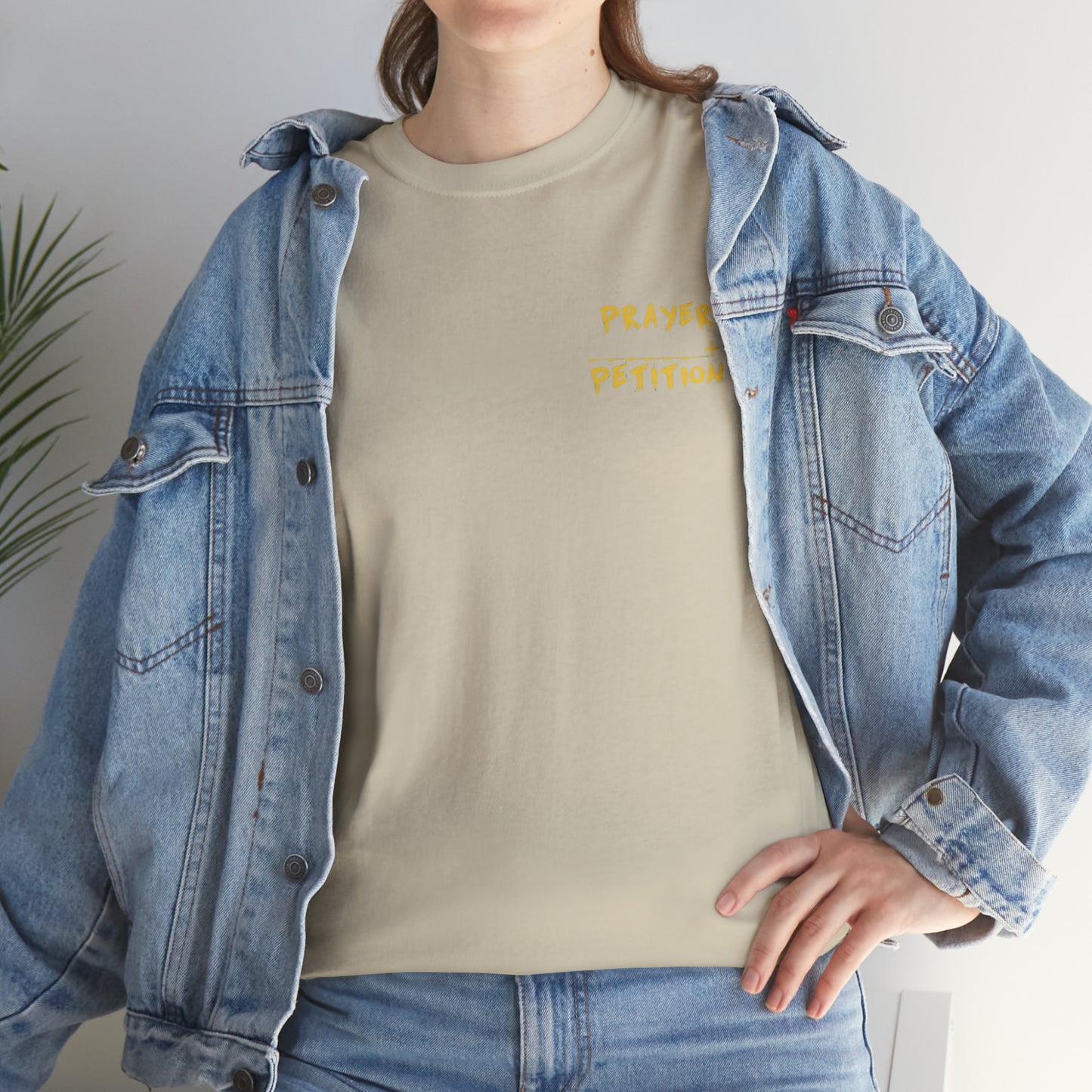 Prayer + Petition Shield Cotton Tee