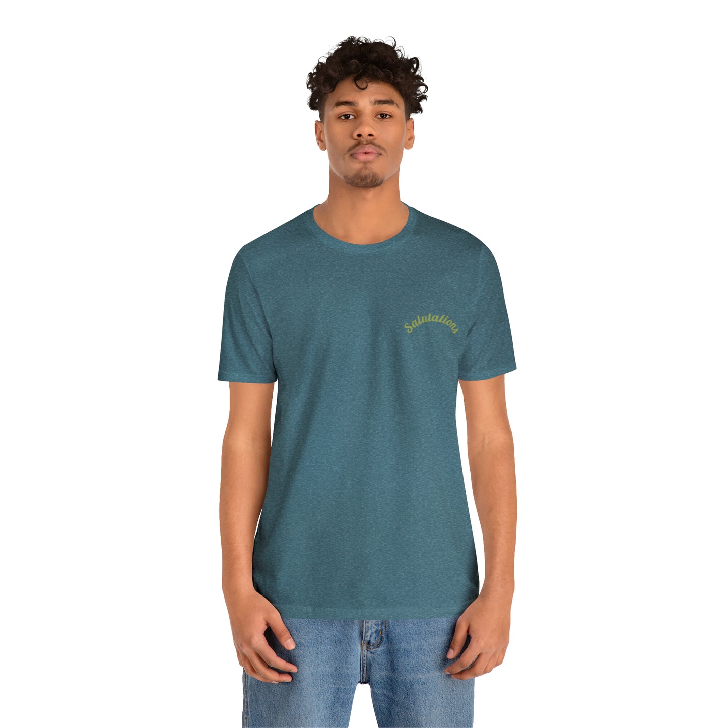 Salutations Flamingo Tee