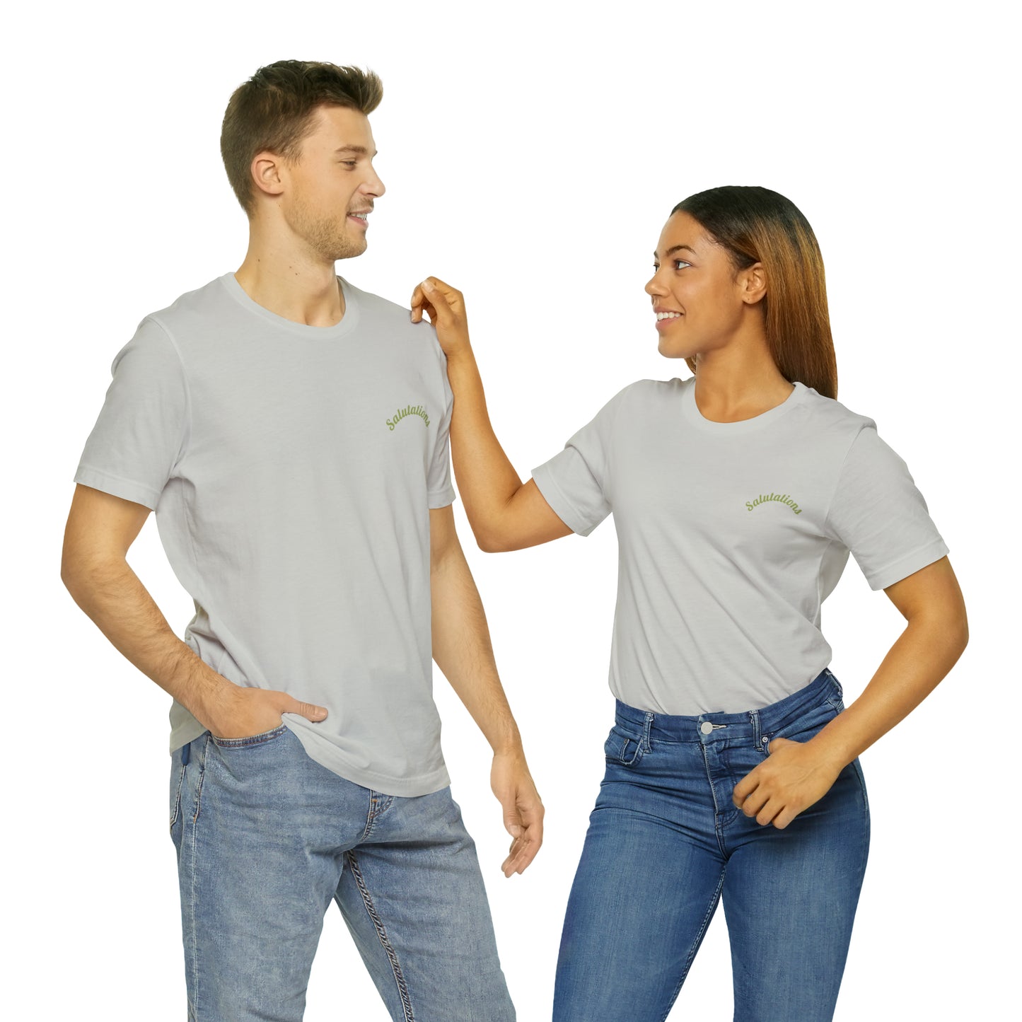 Salutations Flamingo Tee