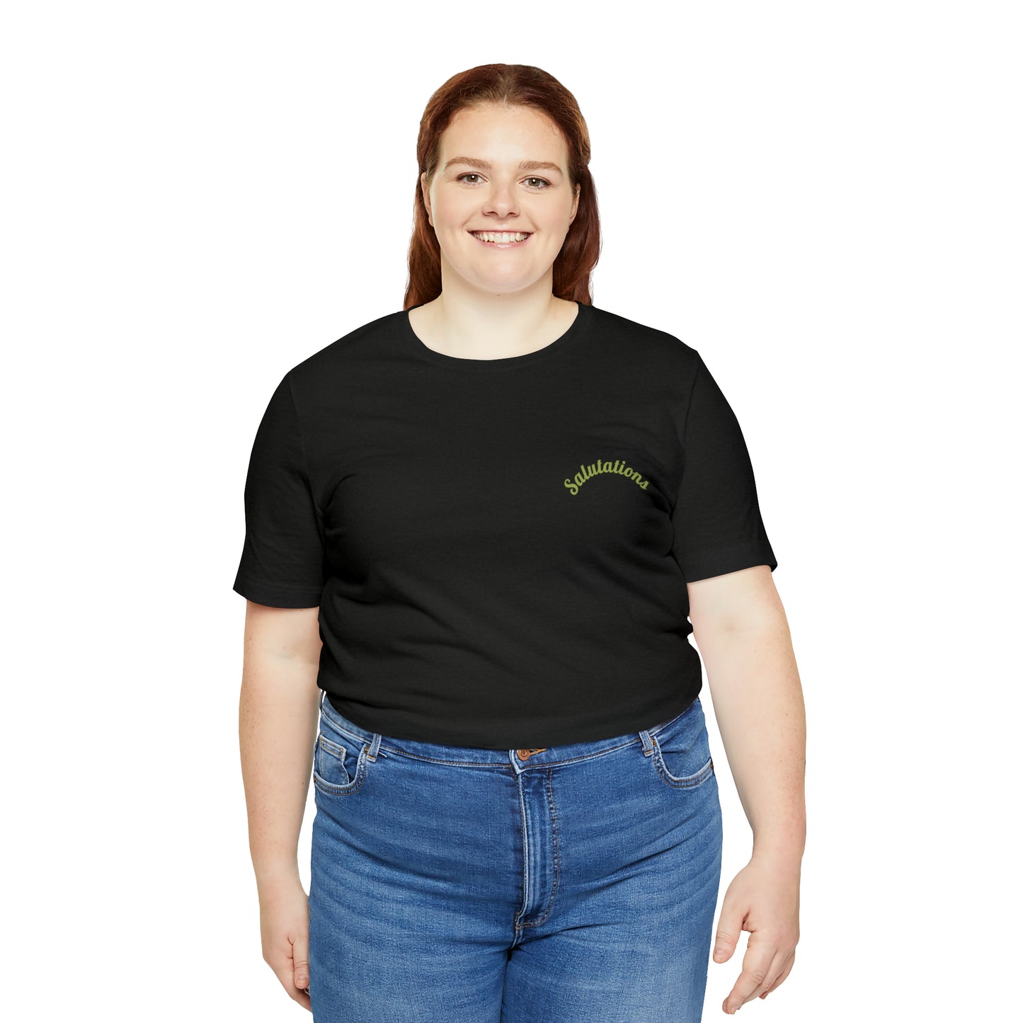 Salutations Flamingo Tee