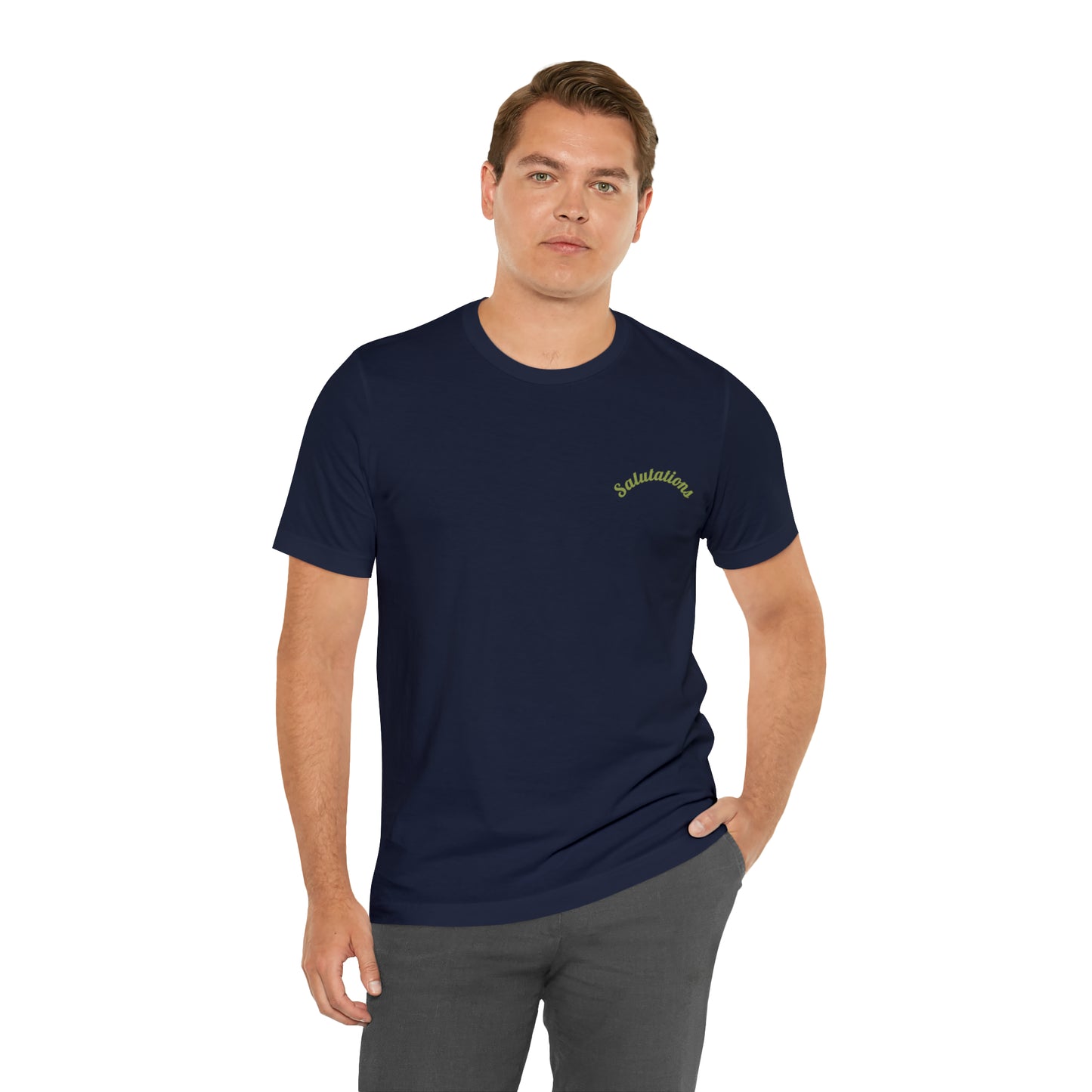Salutations Flamingo Tee