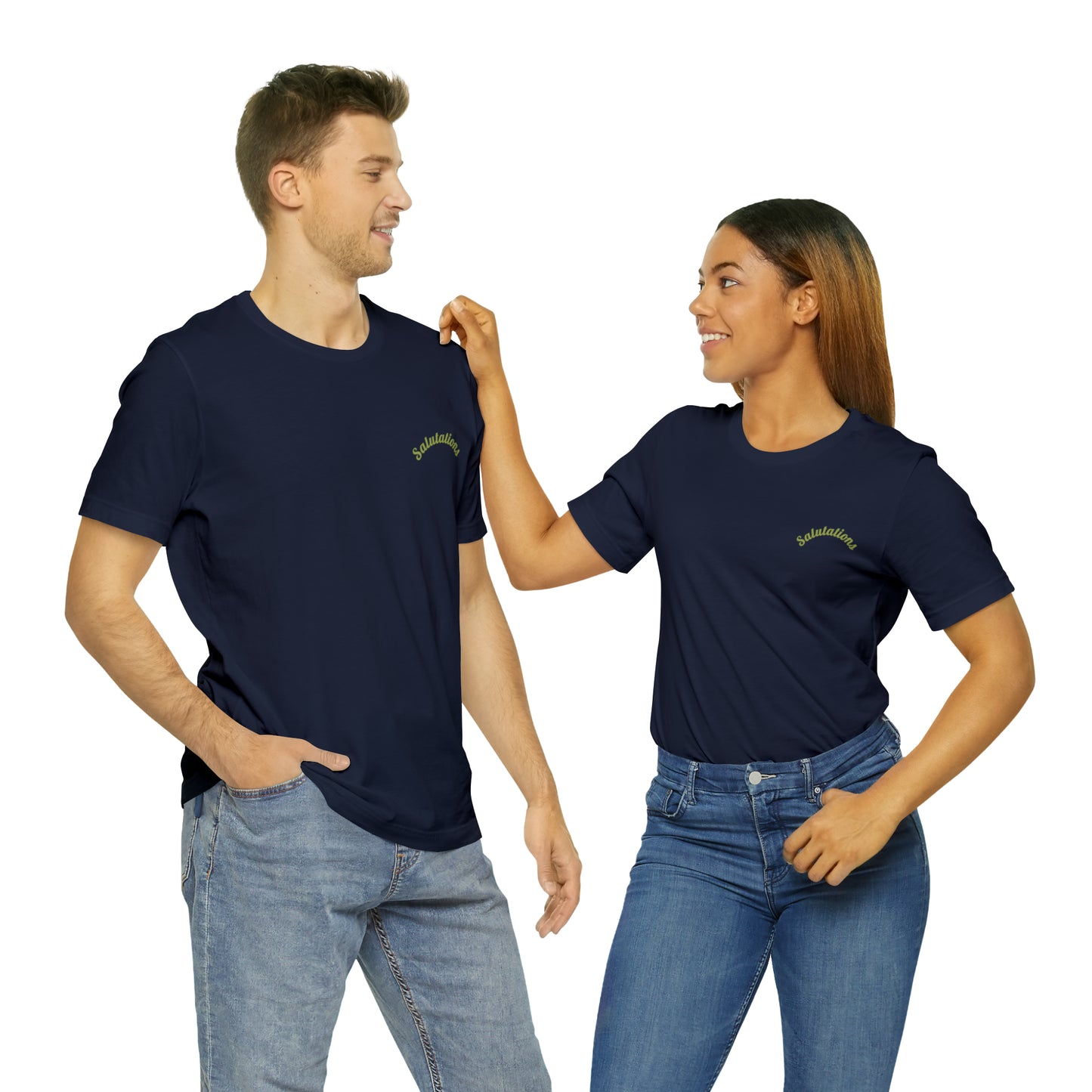 Salutations Flamingo Tee