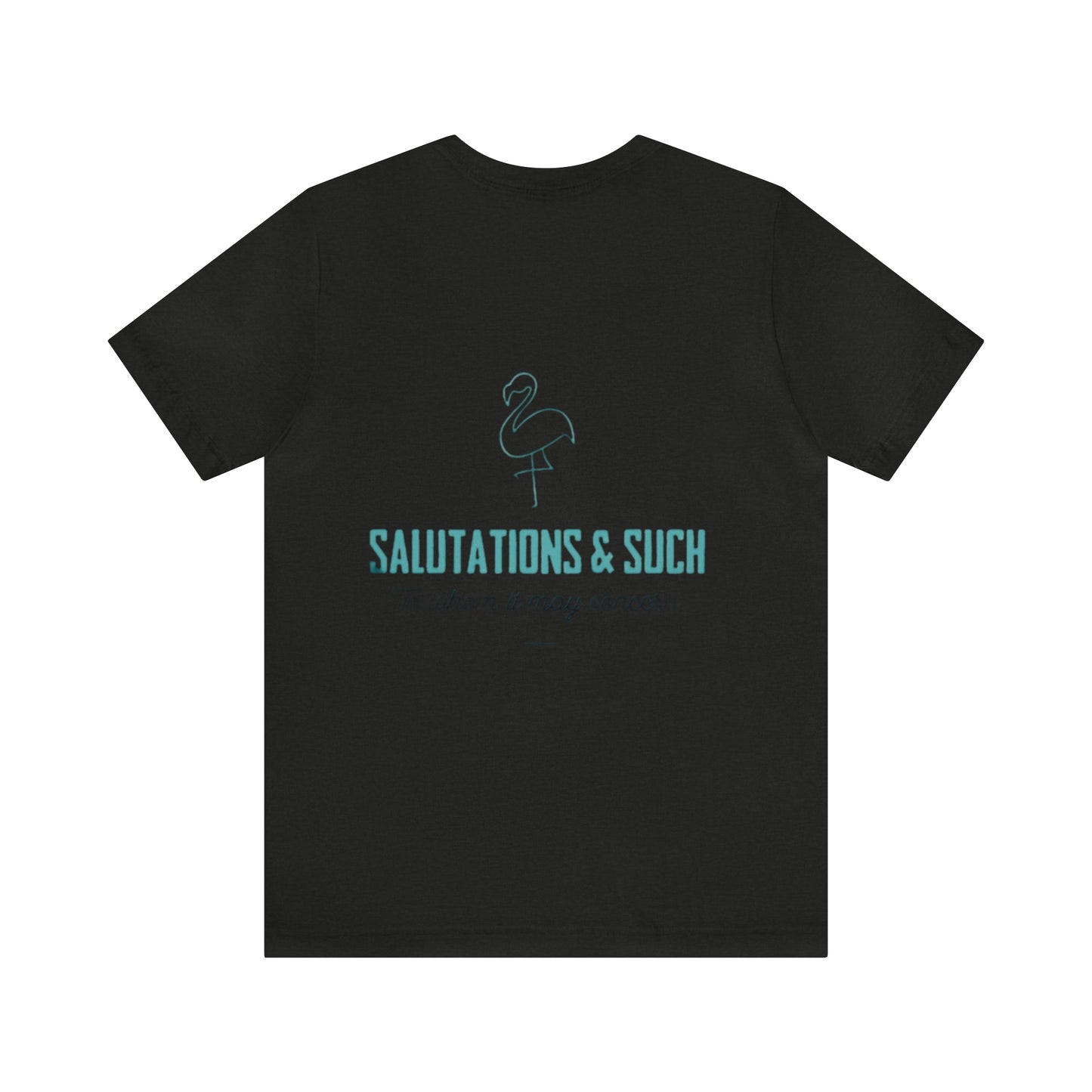 Salutations Flamingo Tee