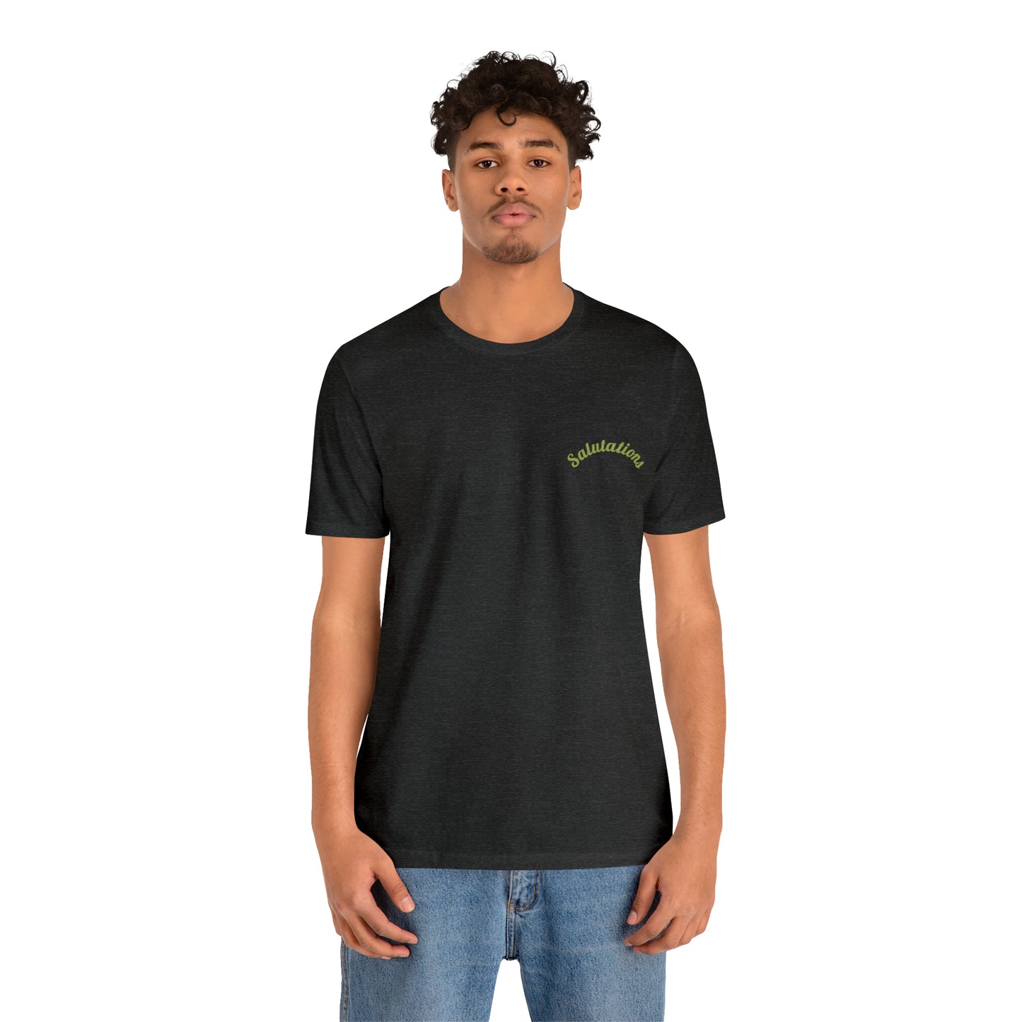 Salutations Flamingo Tee