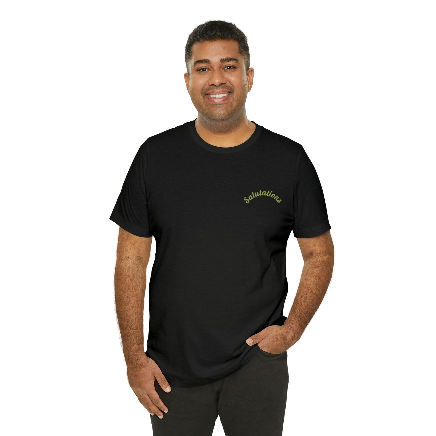 Salutations Flamingo Tee