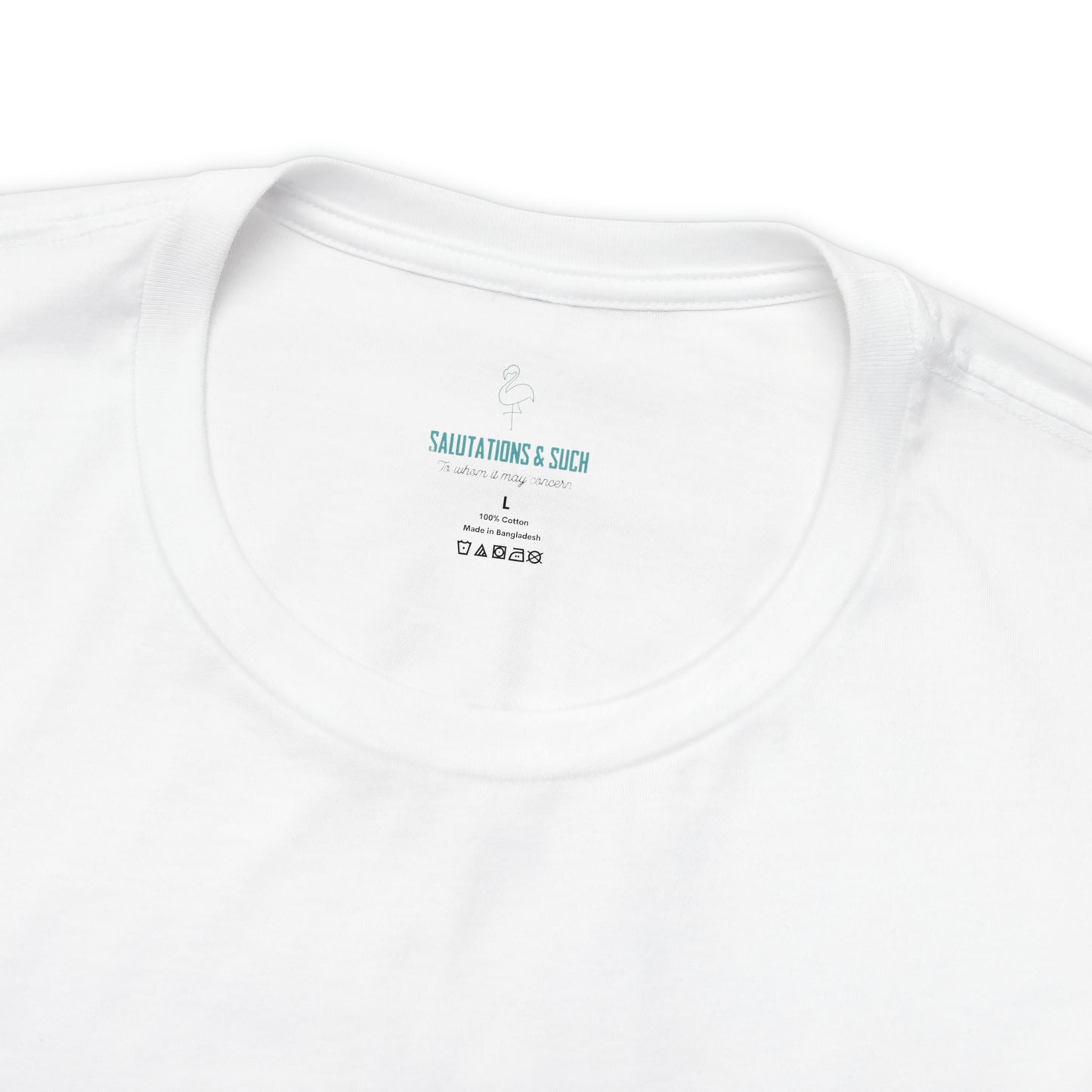 Salutations Flamingo Tee