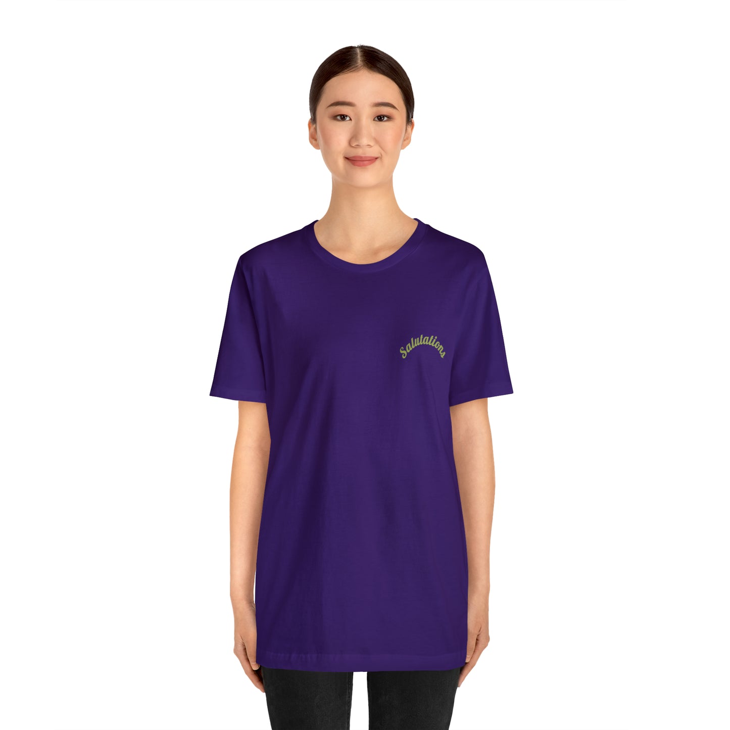 Salutations Flamingo Tee