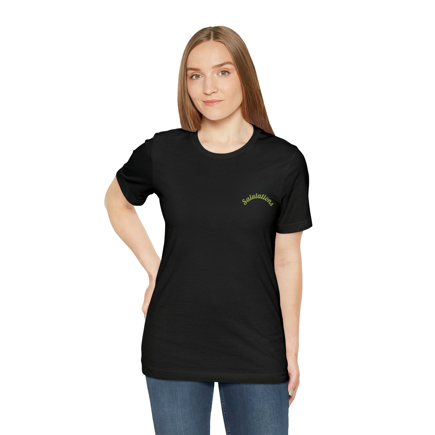 Salutations Flamingo Tee