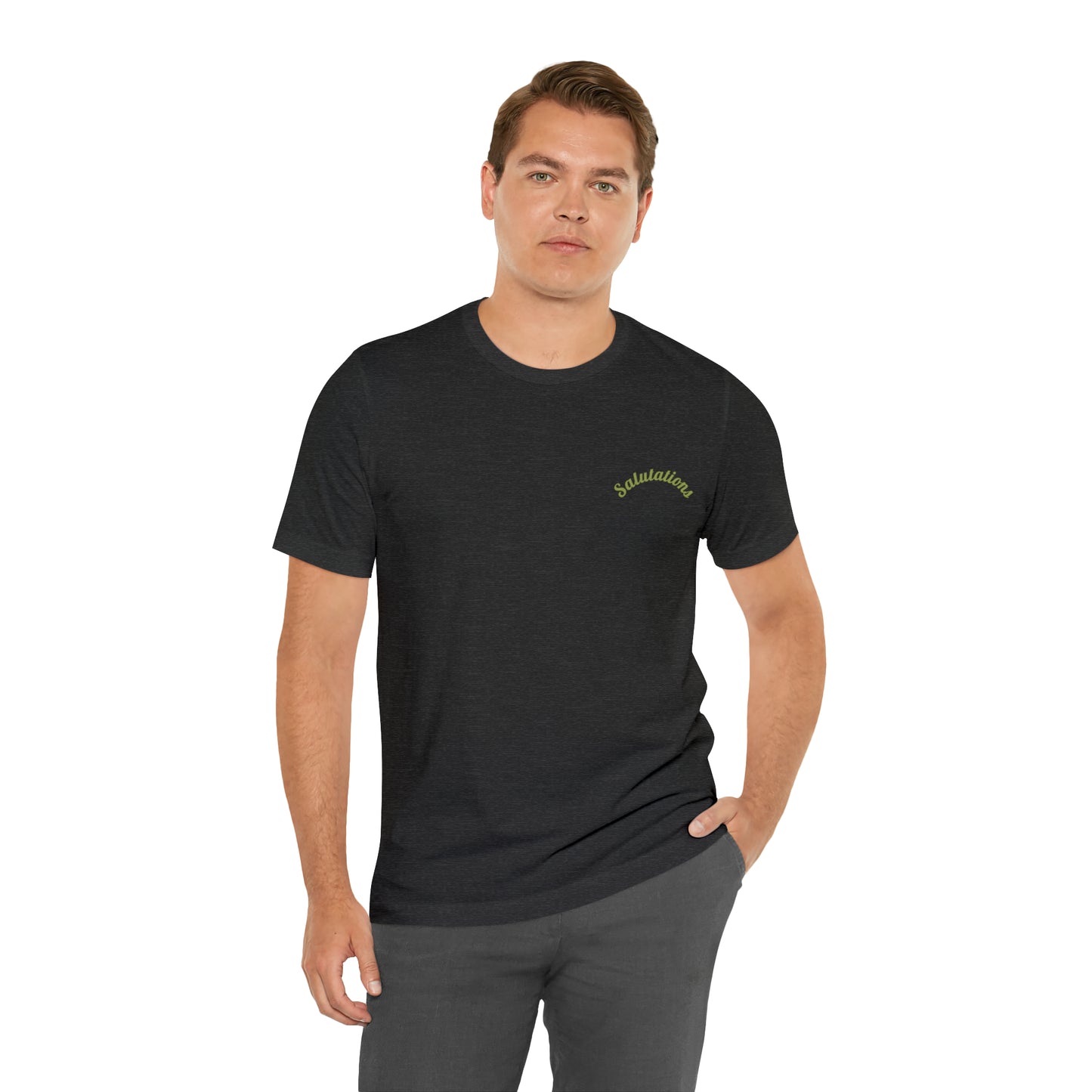 Salutations Flamingo Tee