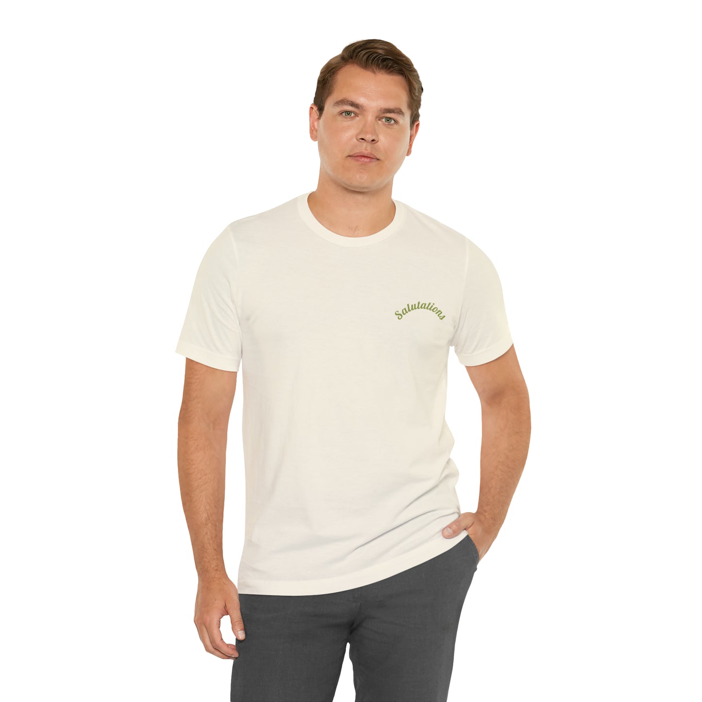 Salutations Flamingo Tee