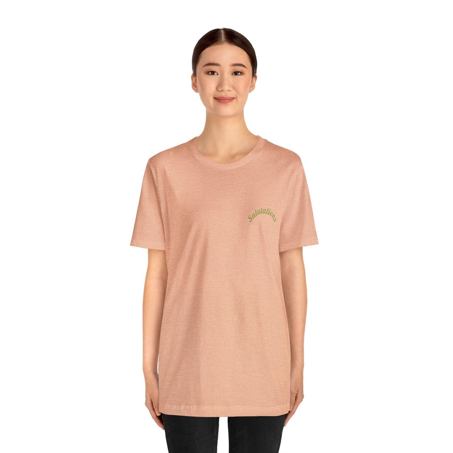 Salutations Flamingo Tee