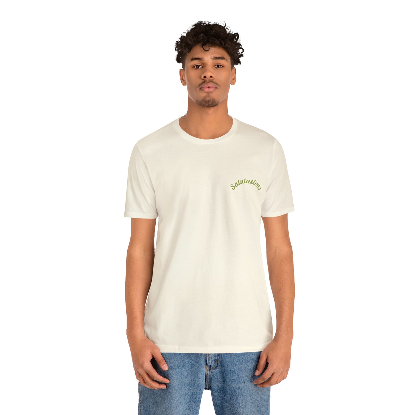Salutations Flamingo Tee