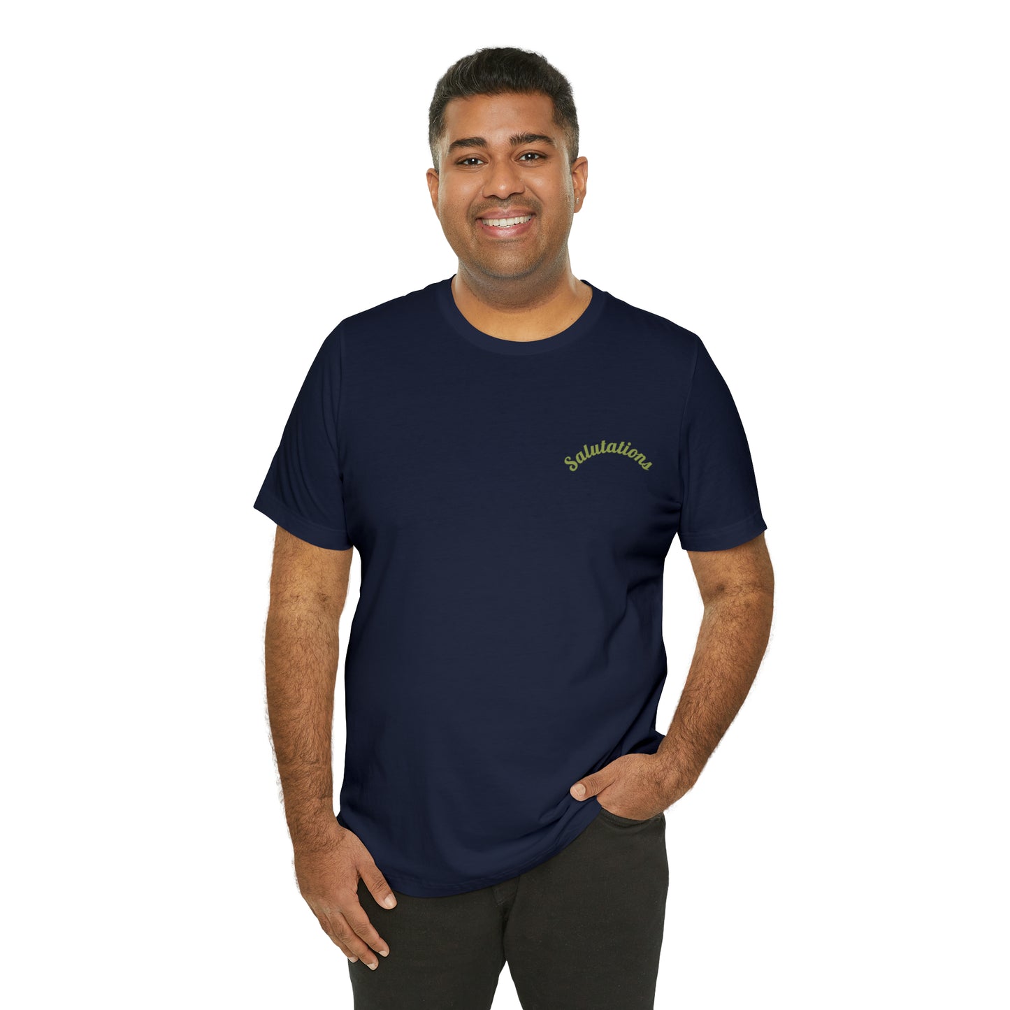Salutations Flamingo Tee