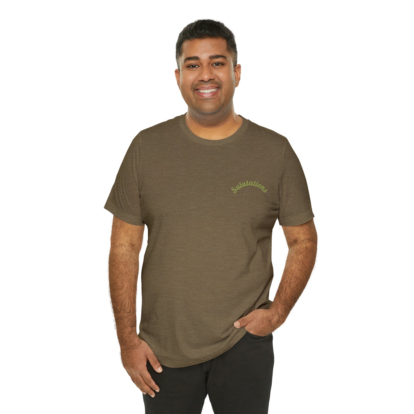 Salutations Flamingo Tee