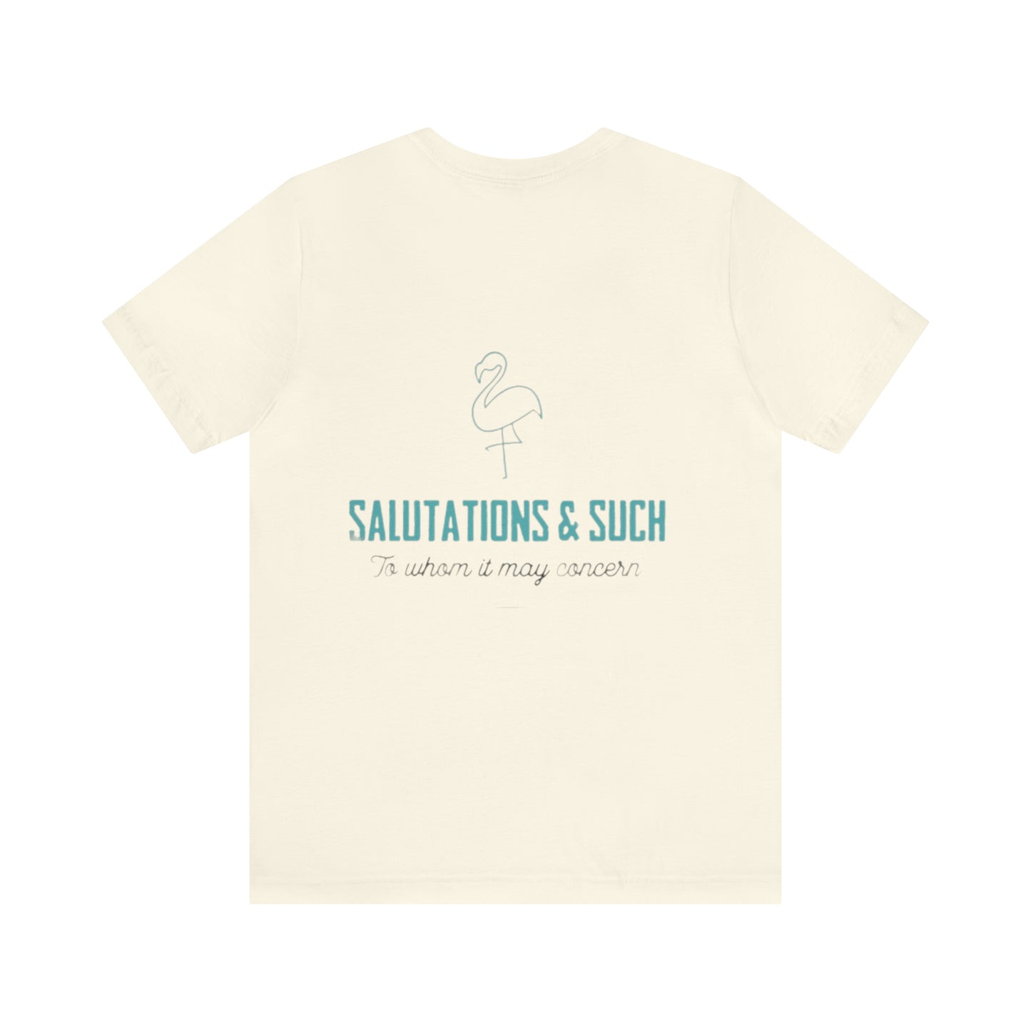 Salutations Flamingo Tee