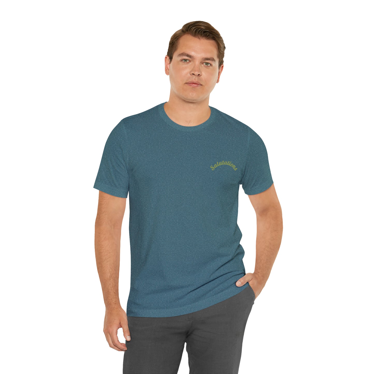 Salutations Flamingo Tee