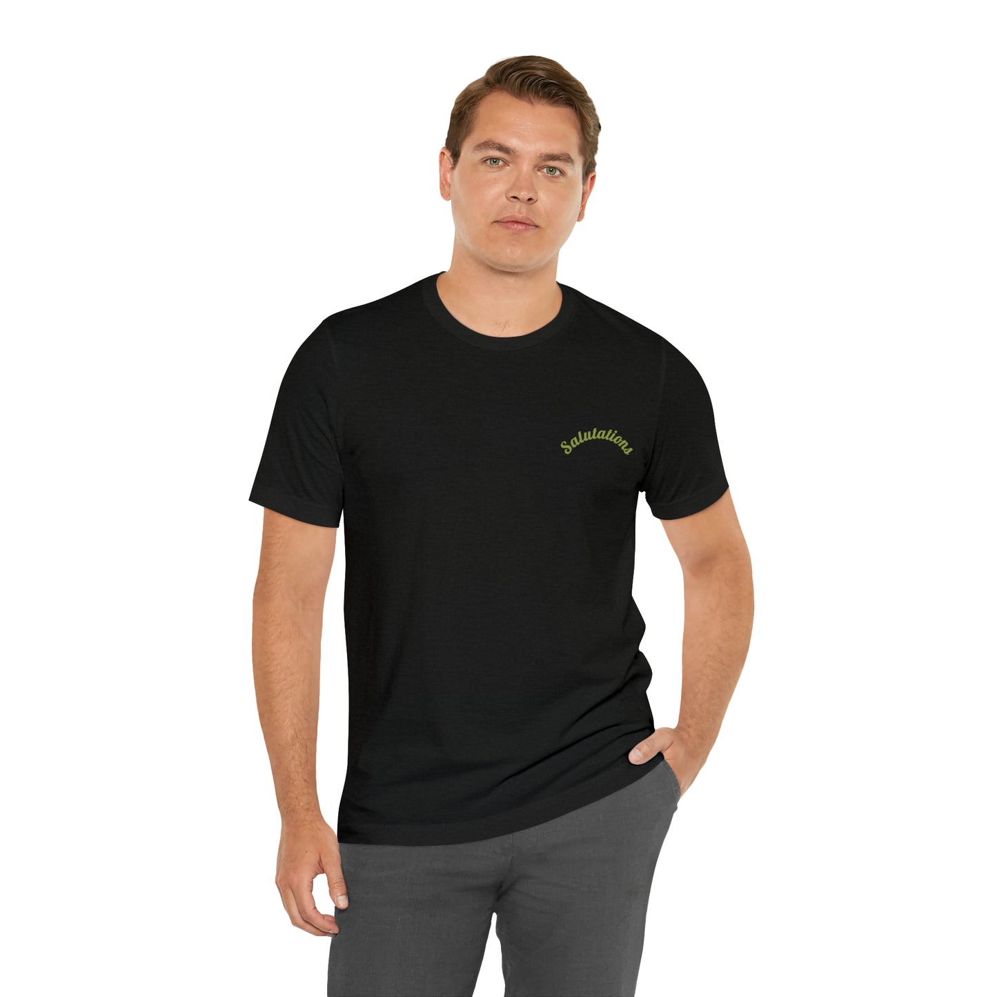 Salutations Flamingo Tee