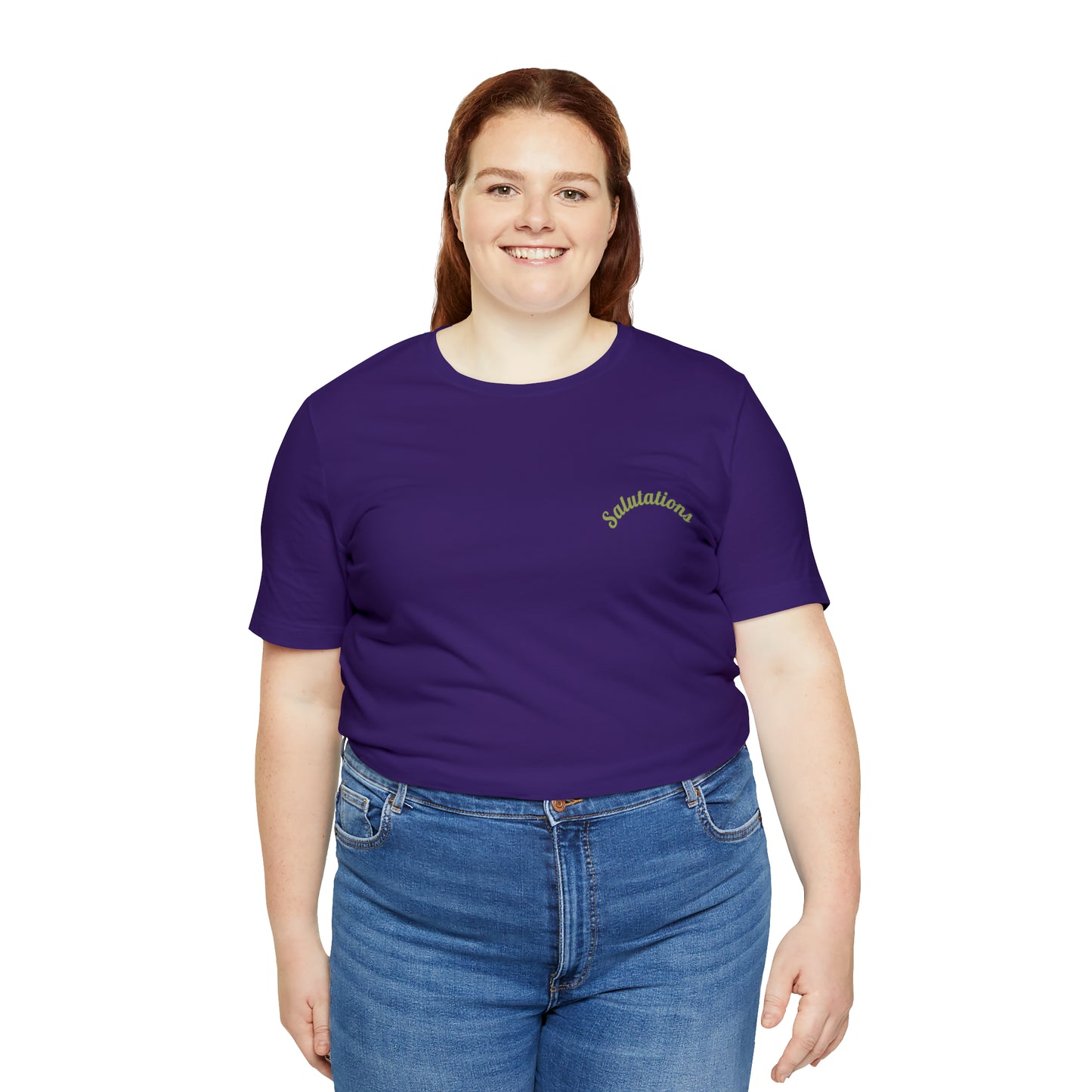 Salutations Flamingo Tee