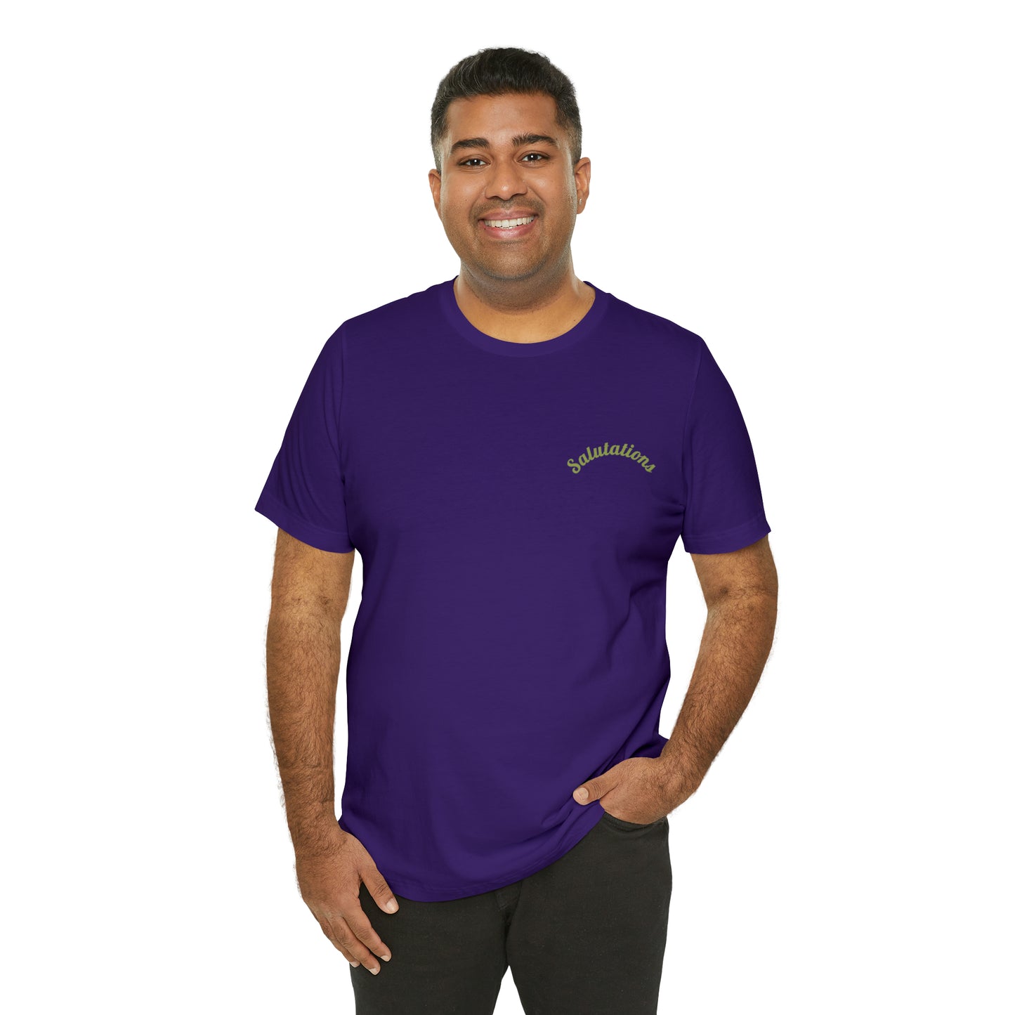 Salutations Flamingo Tee