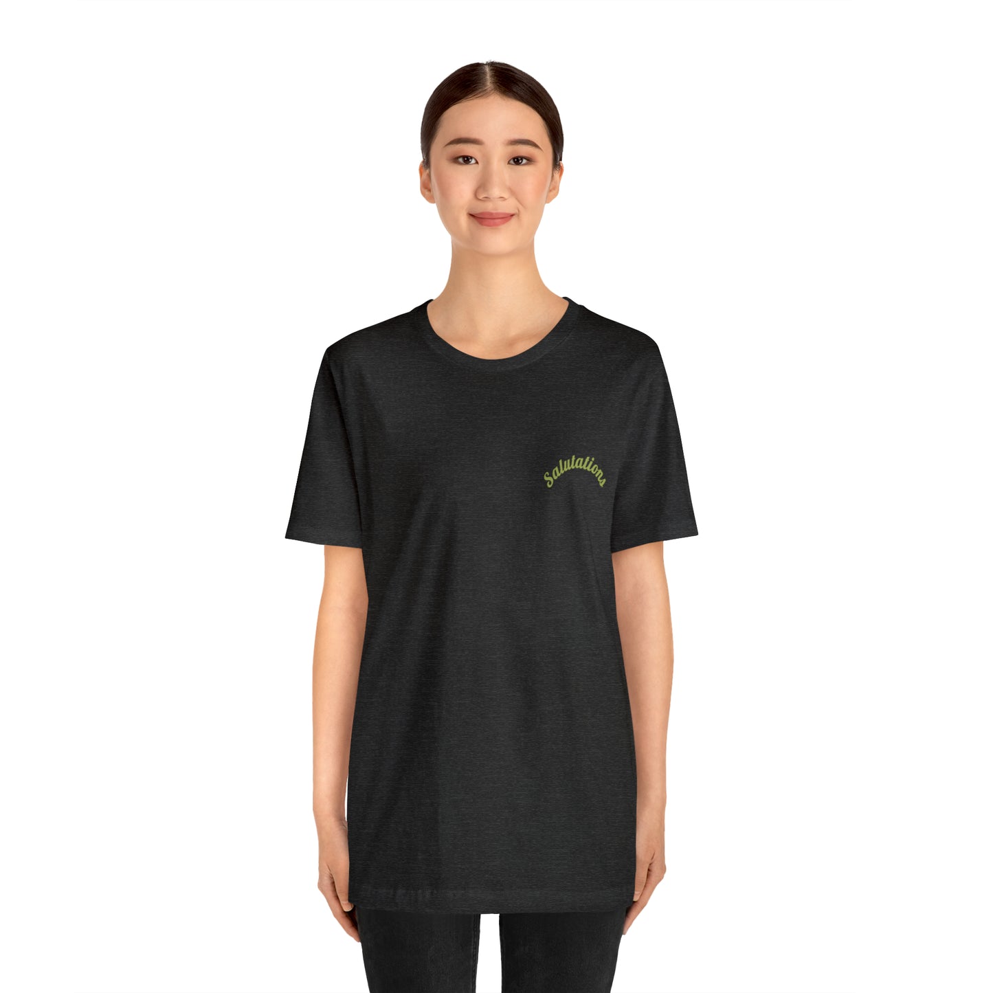 Salutations Flamingo Tee