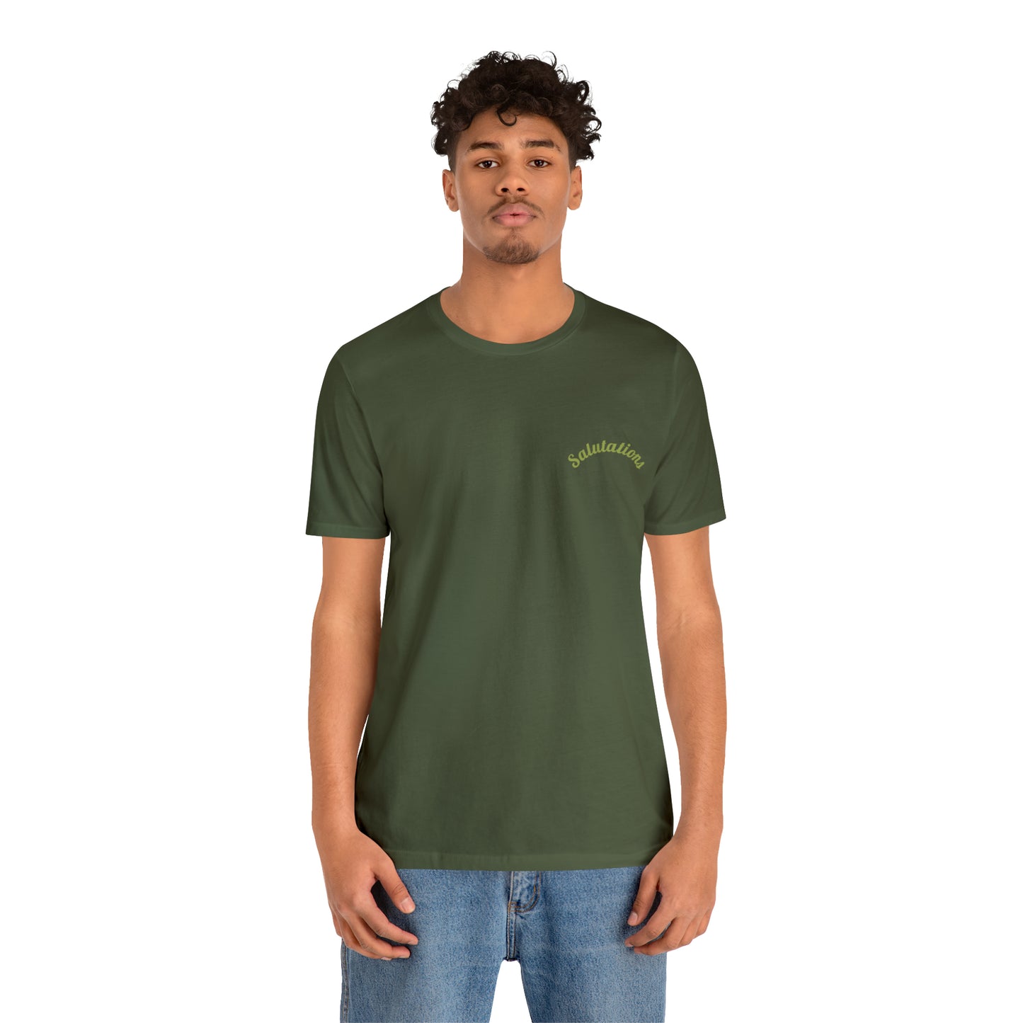 Salutations Flamingo Tee