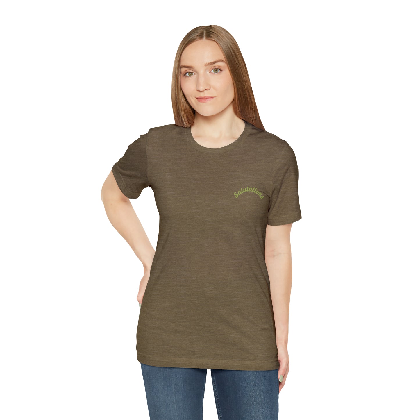 Salutations Flamingo Tee
