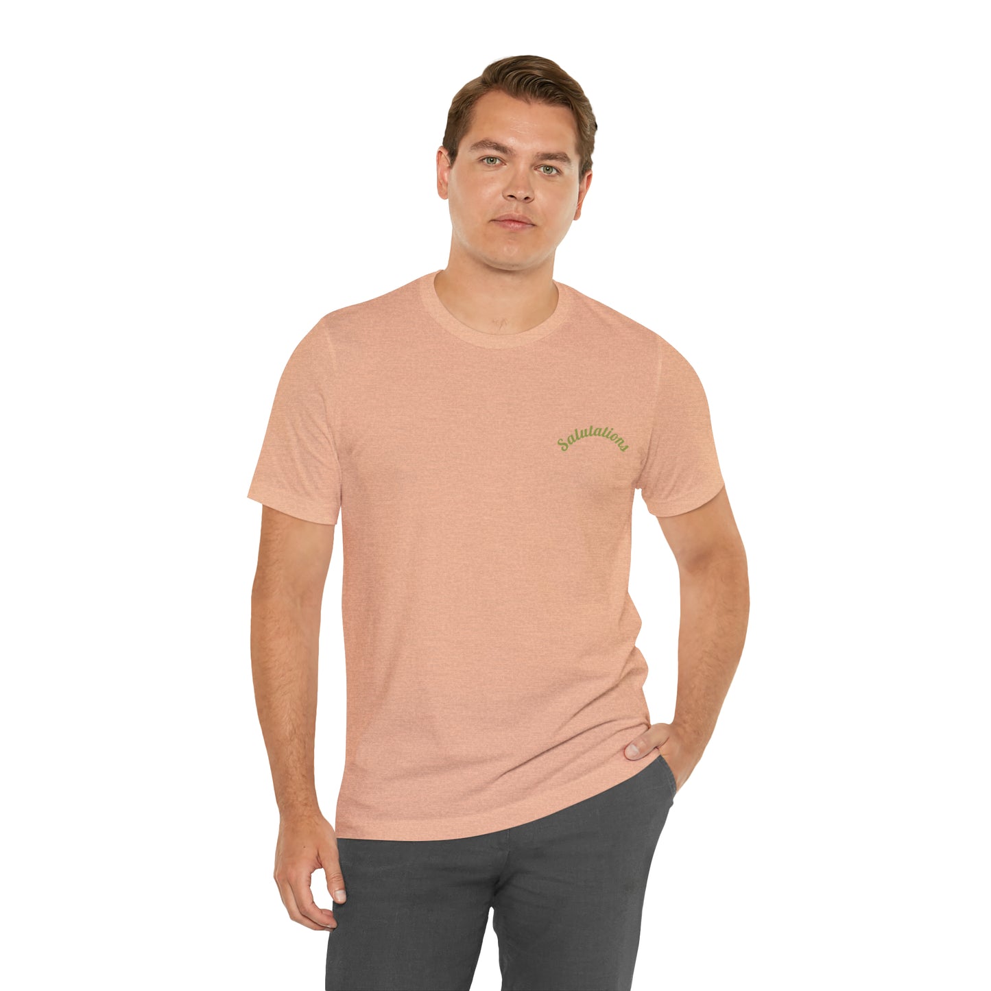 Salutations Flamingo Tee