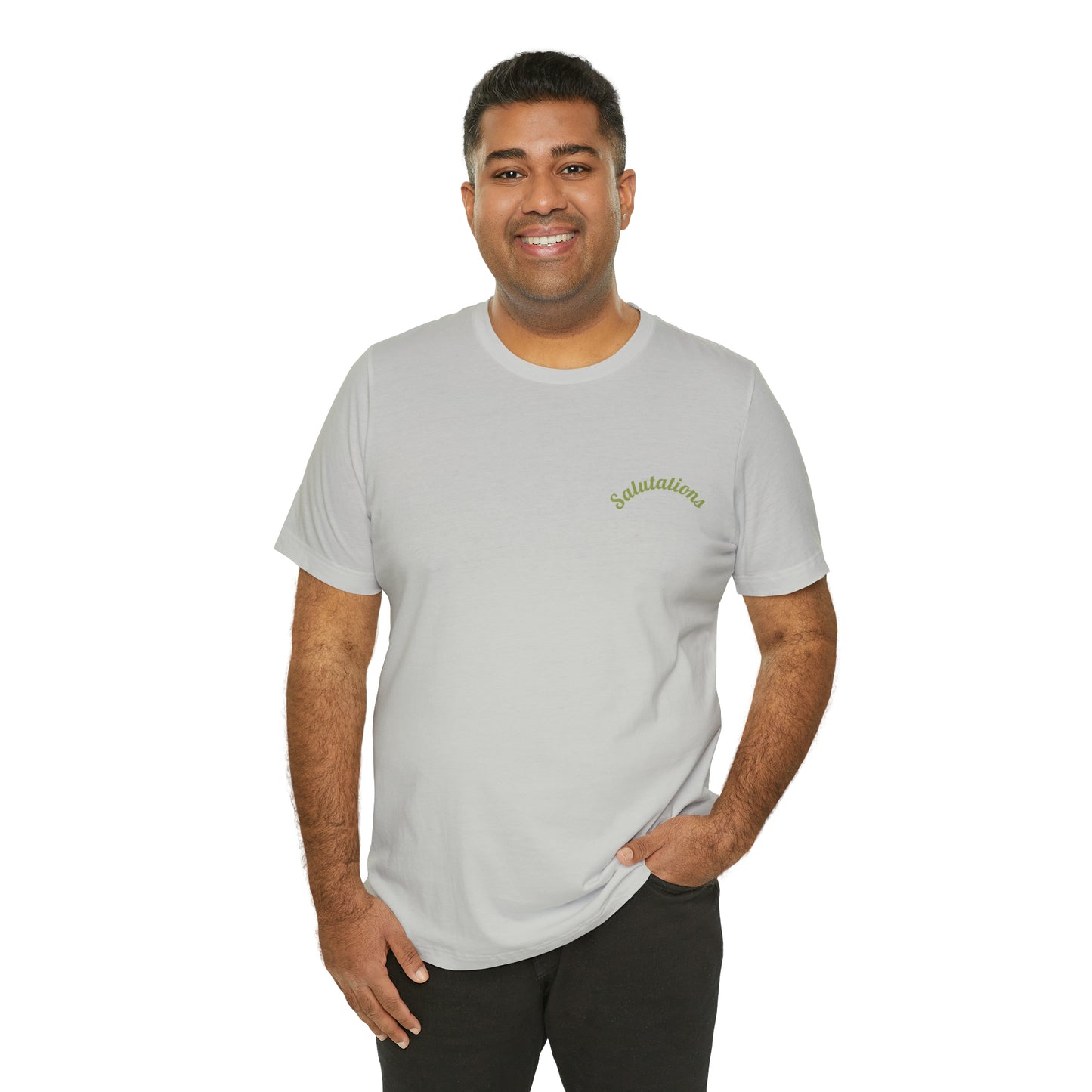 Salutations Flamingo Tee