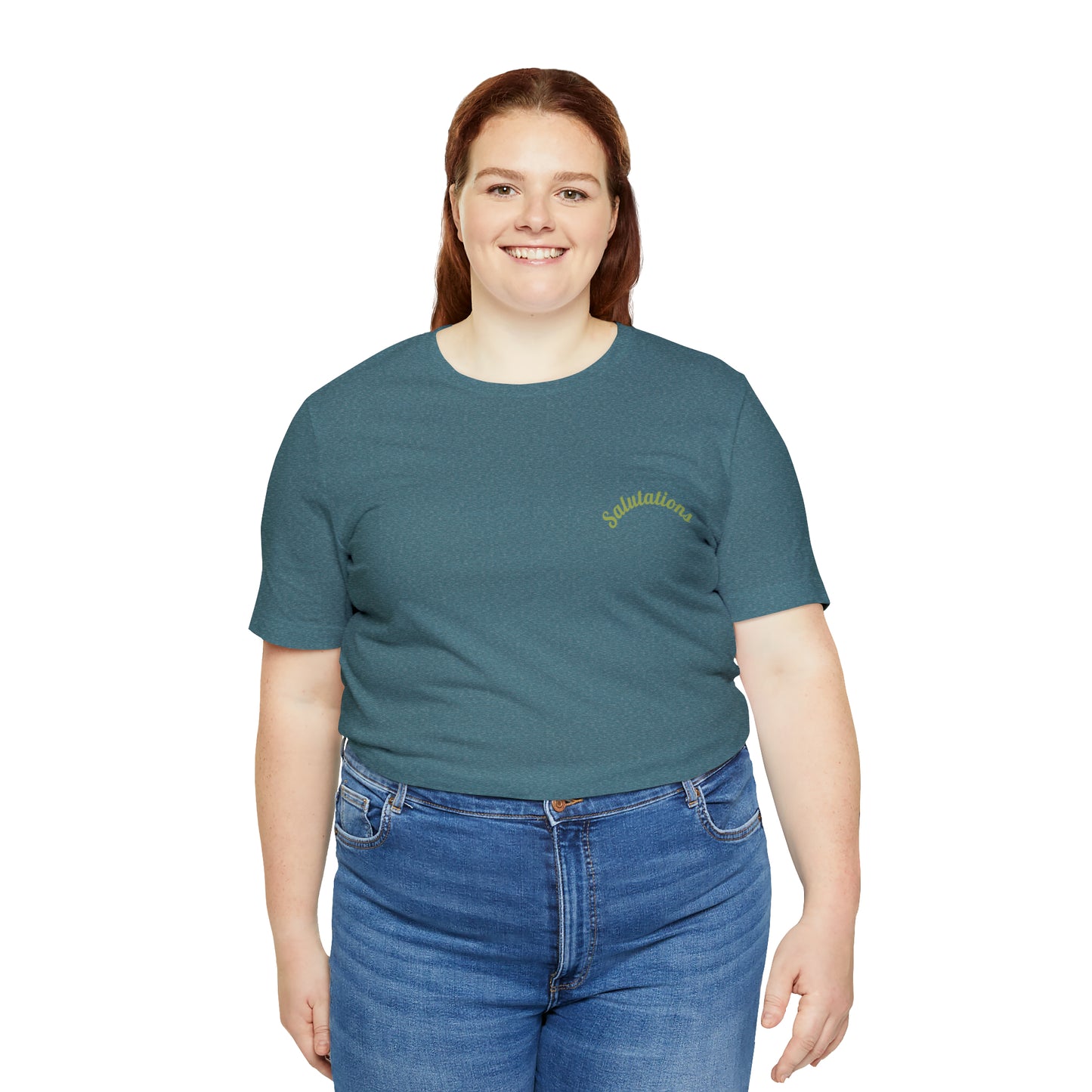 Salutations Flamingo Tee