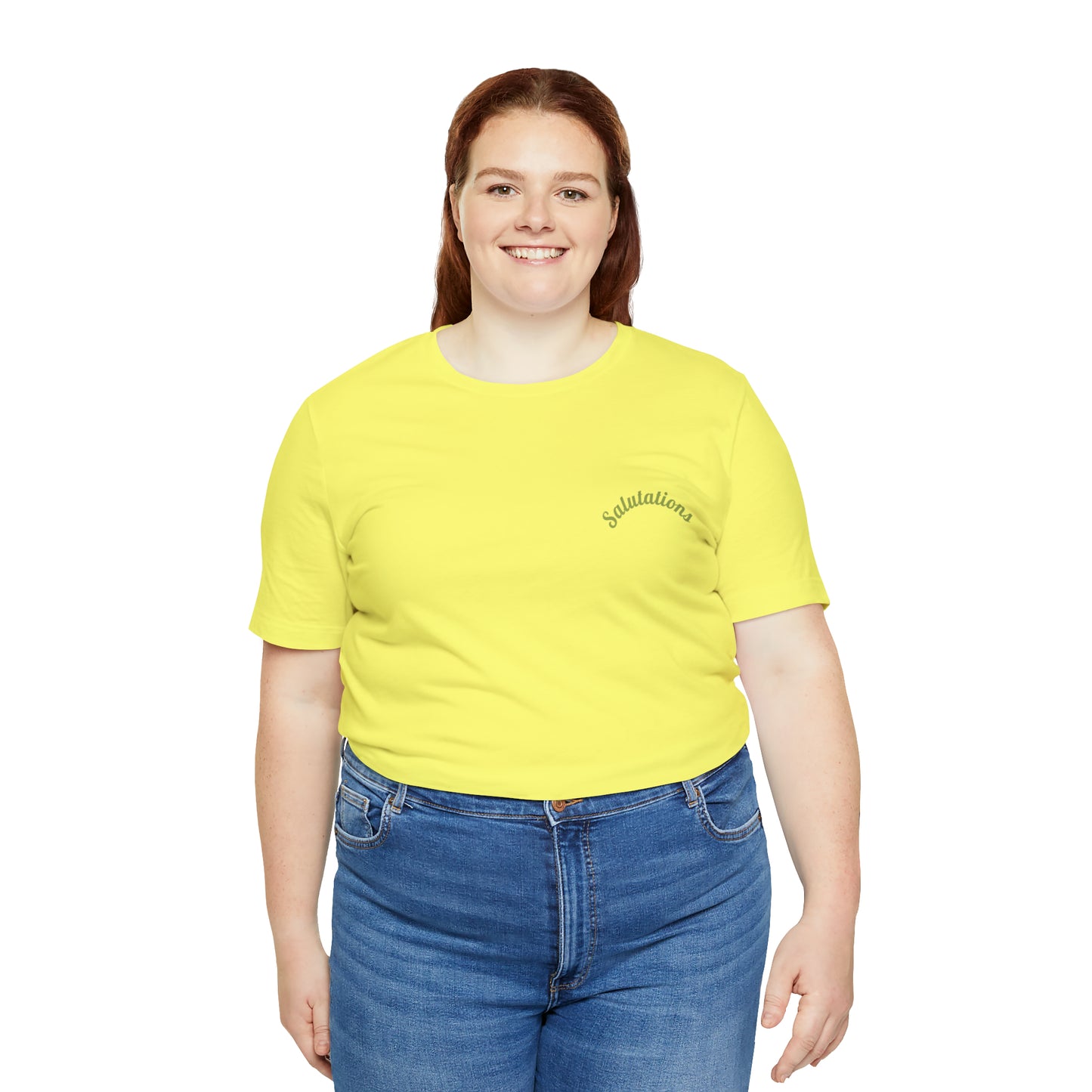 Salutations Flamingo Tee