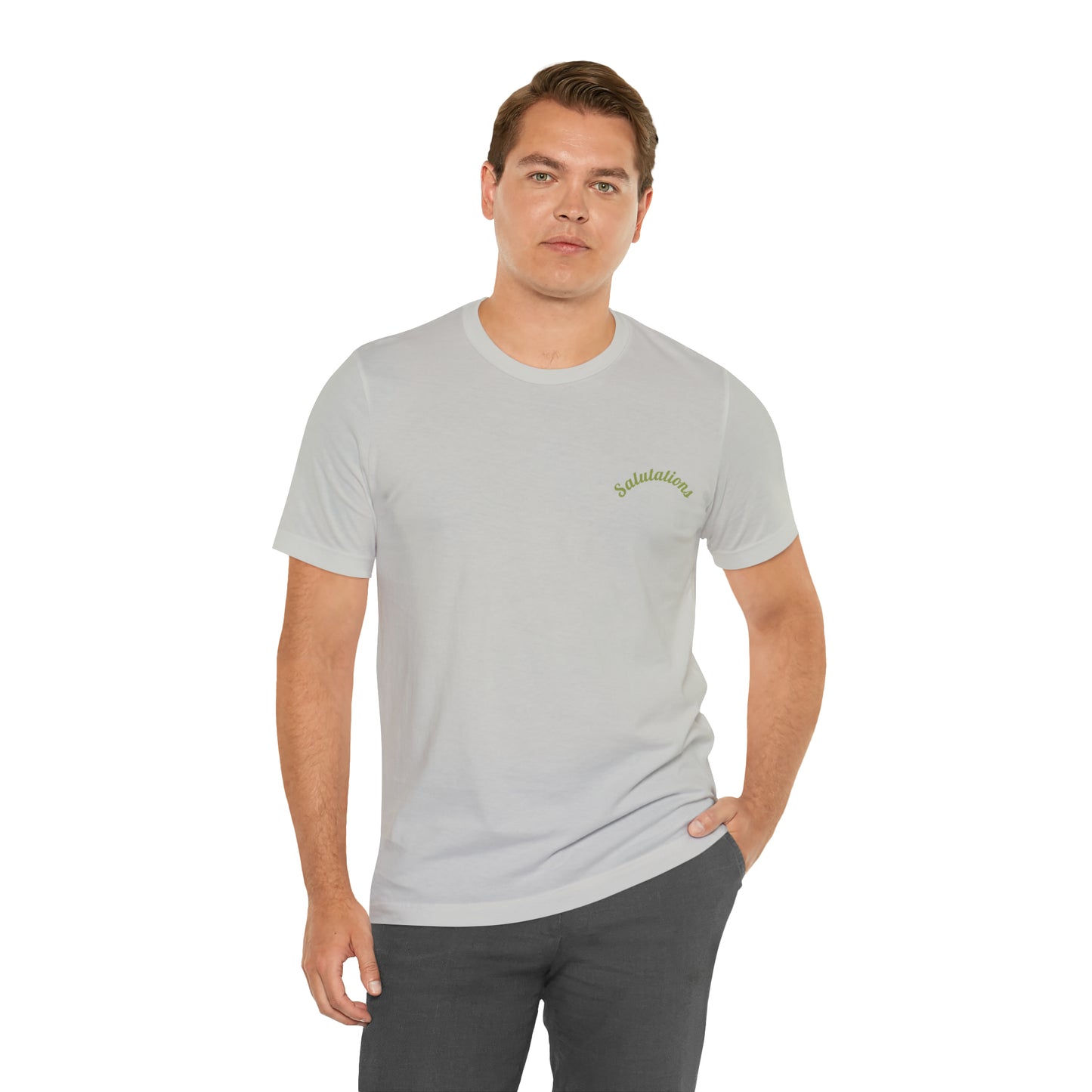 Salutations Flamingo Tee