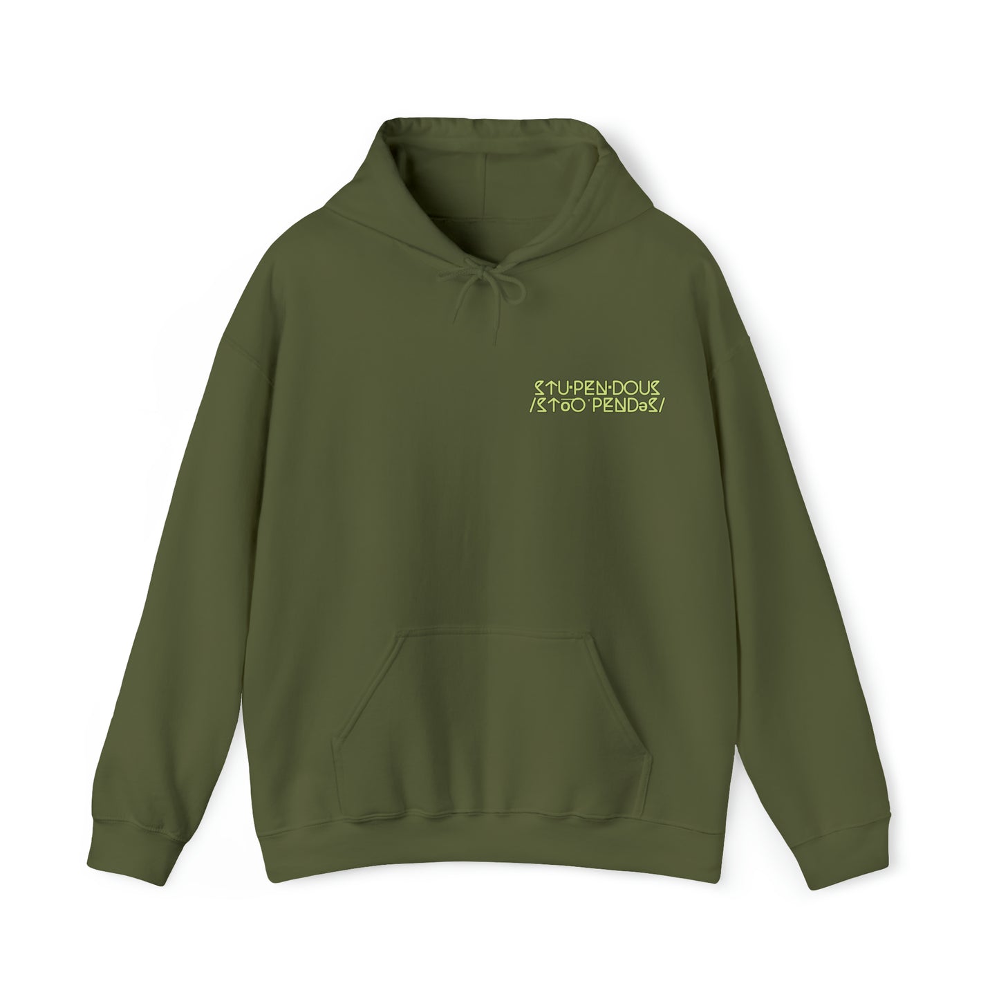 STUPENDOUS by Salutations & Such- Heavy Blend Hoodie