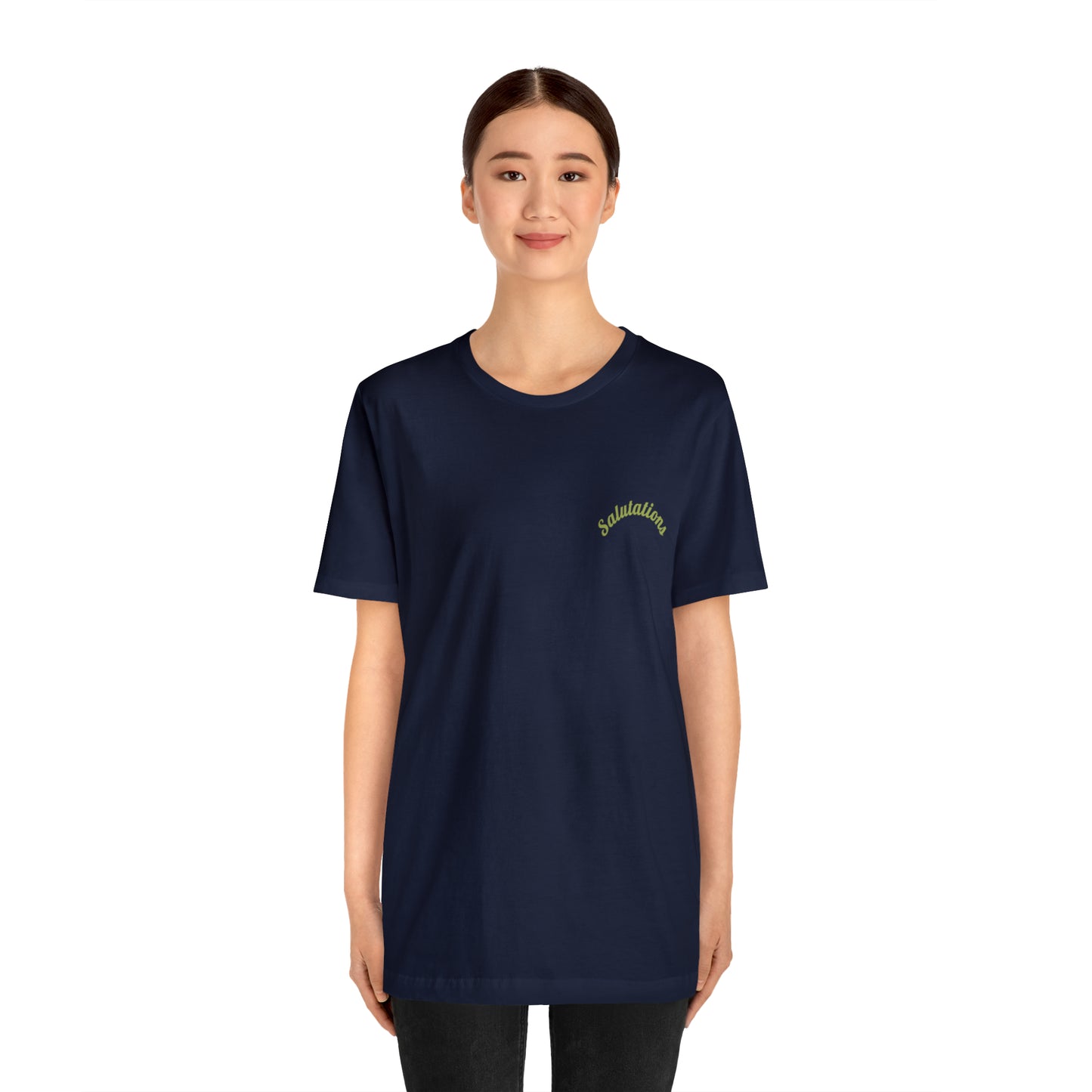 Salutations Flamingo Tee