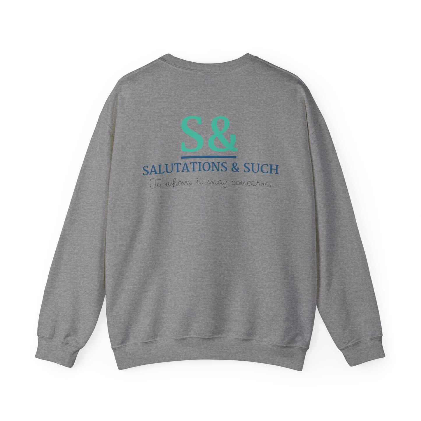 Salutations & Such Sport Crewneck Sweatshirt