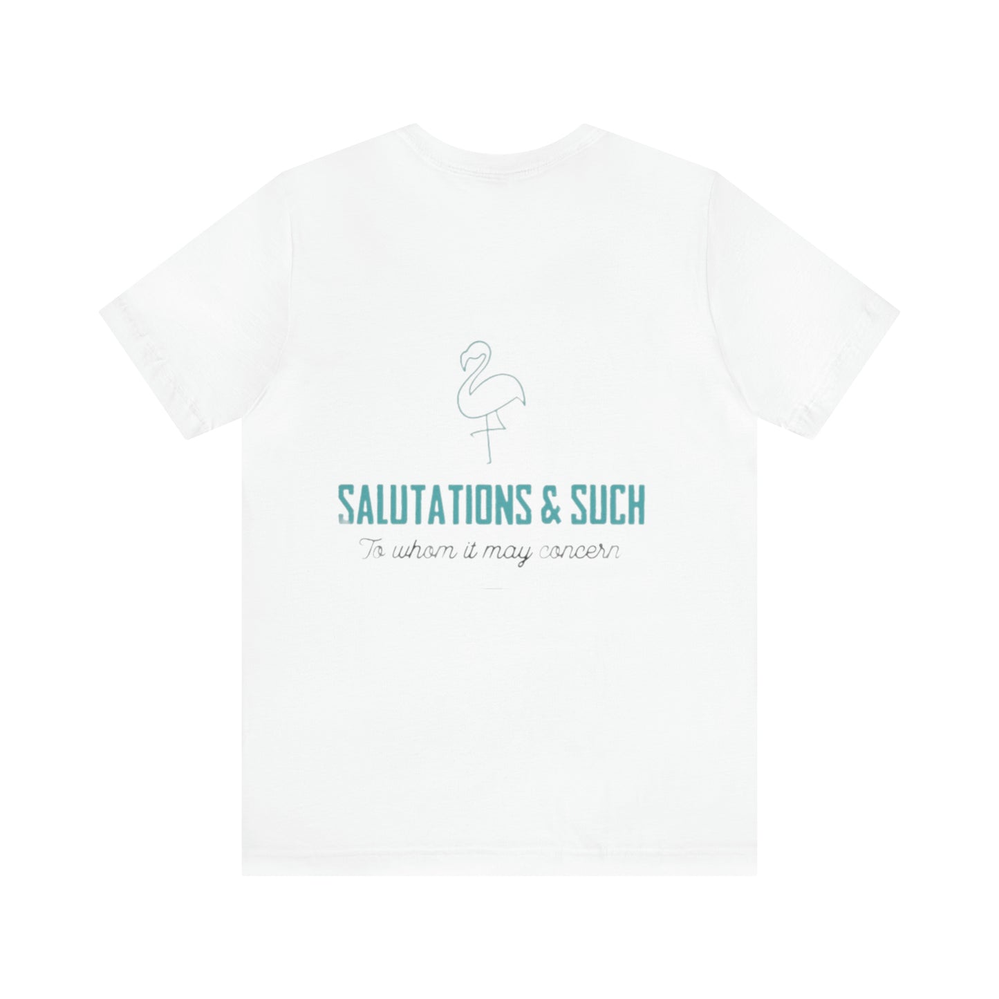 Salutations Flamingo Tee