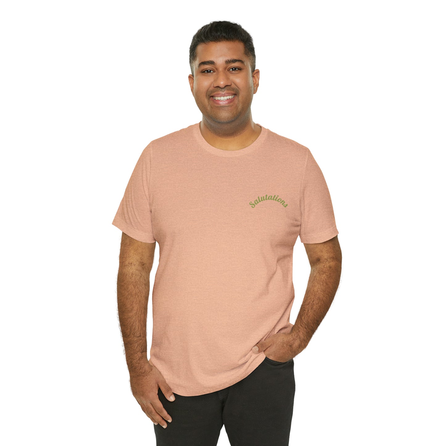 Salutations Flamingo Tee