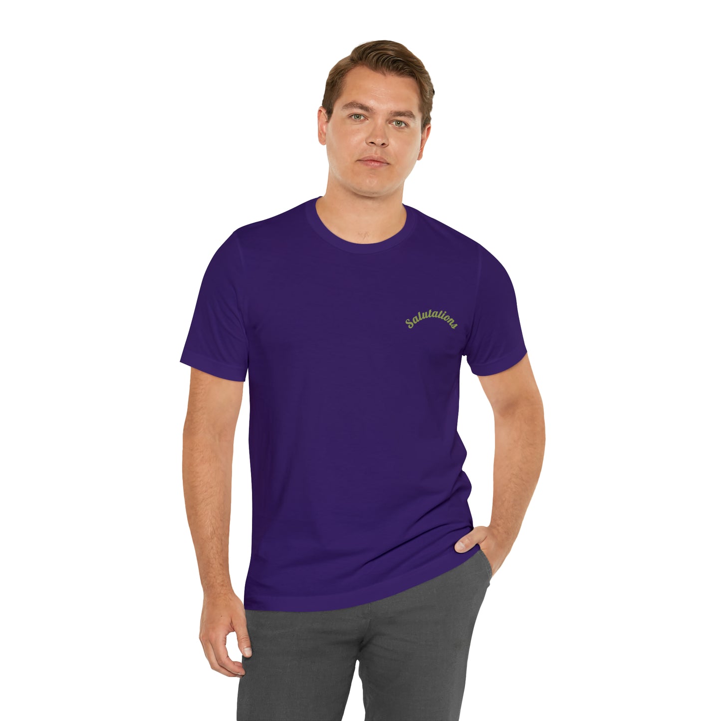 Salutations Flamingo Tee