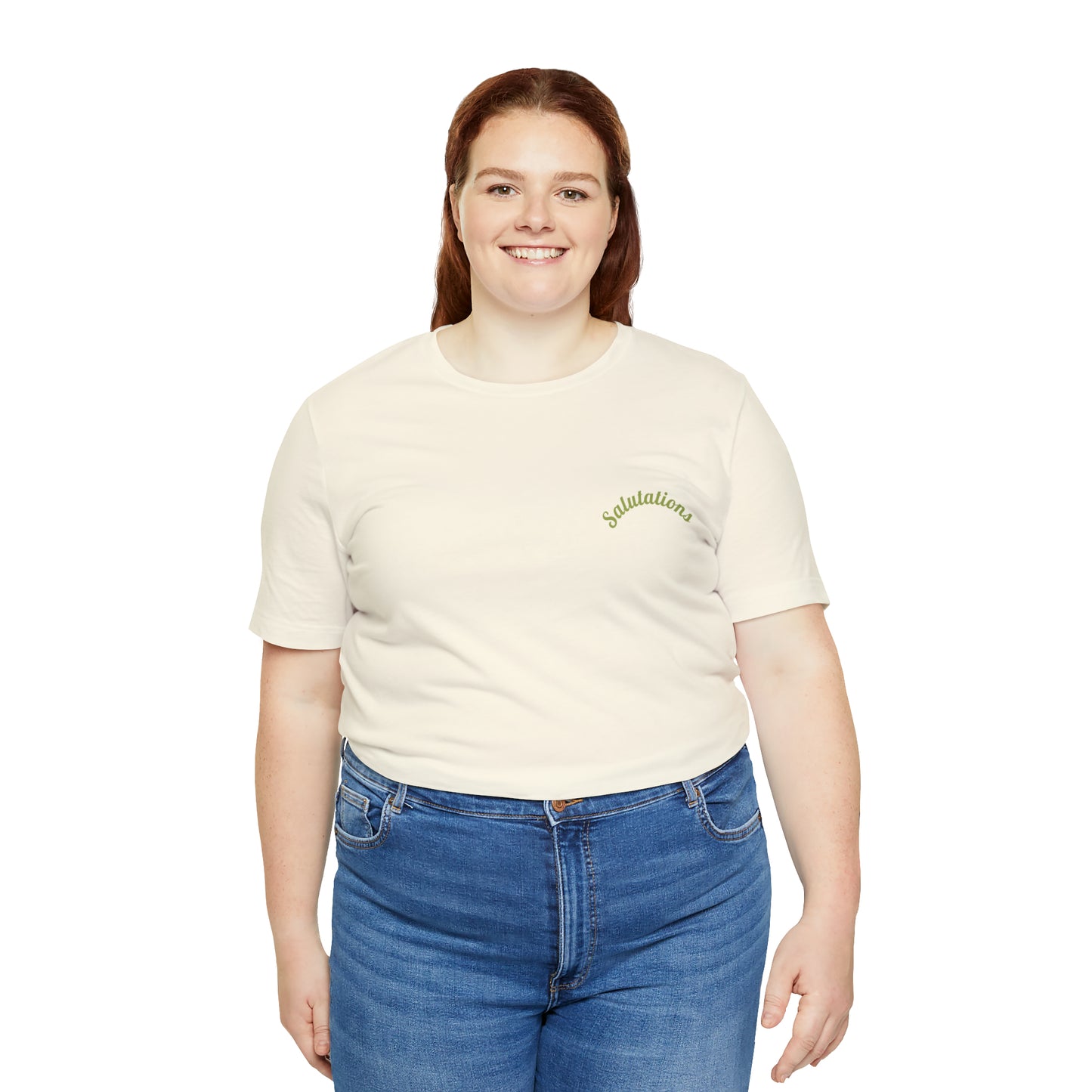 Salutations Flamingo Tee