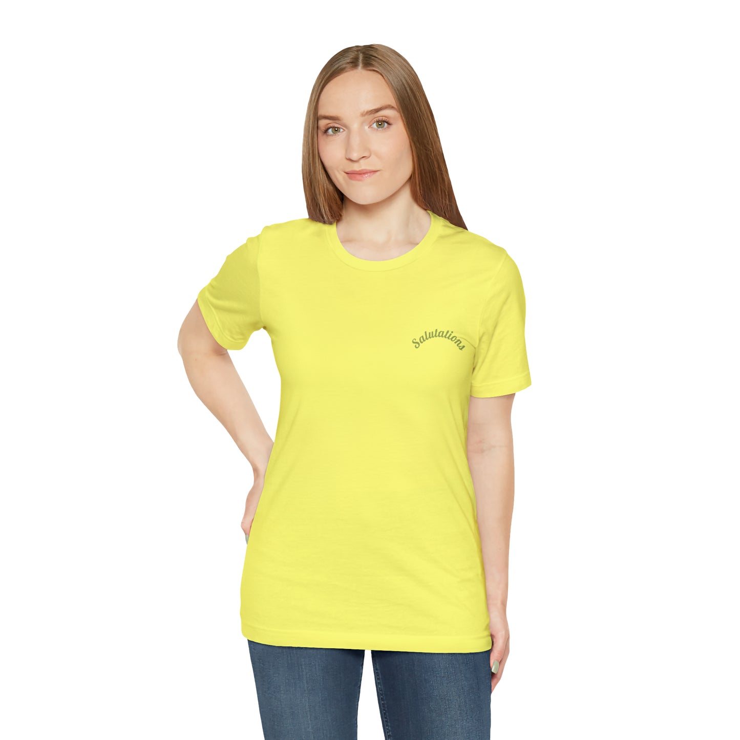 Salutations Flamingo Tee