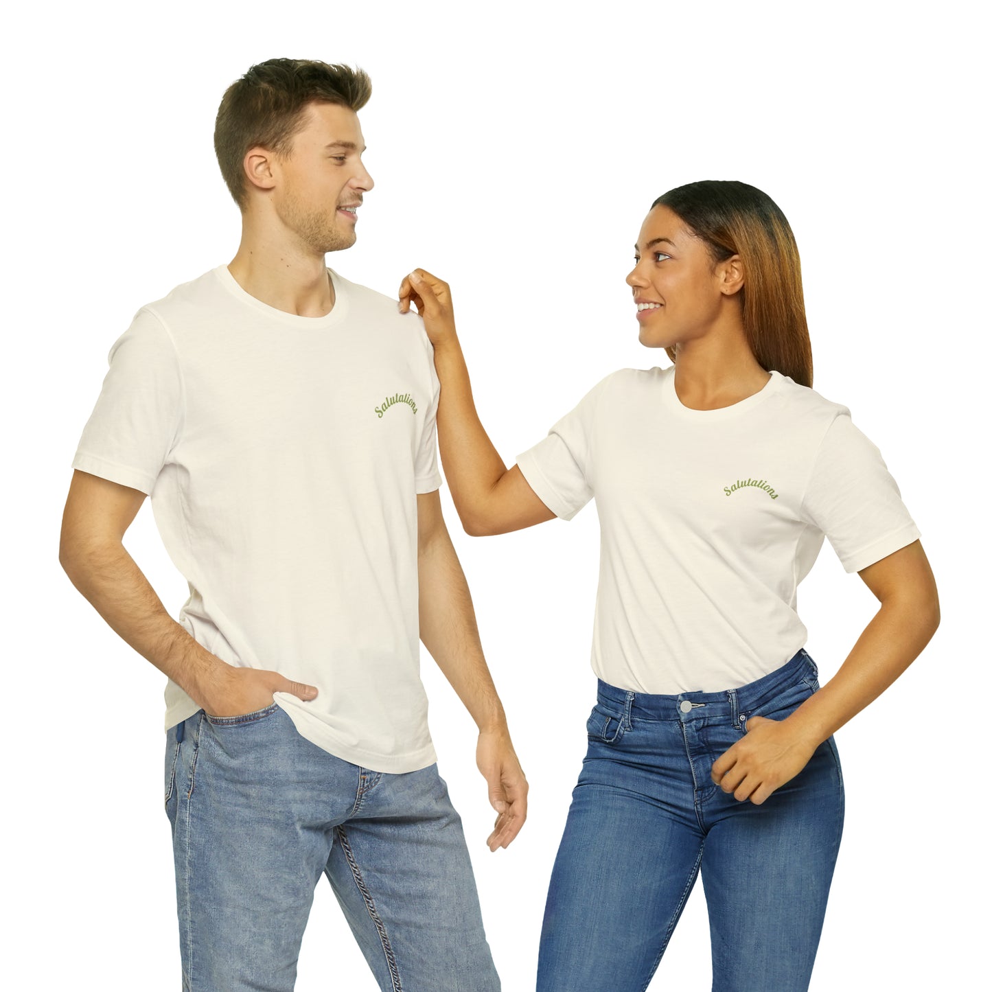 Salutations Flamingo Tee