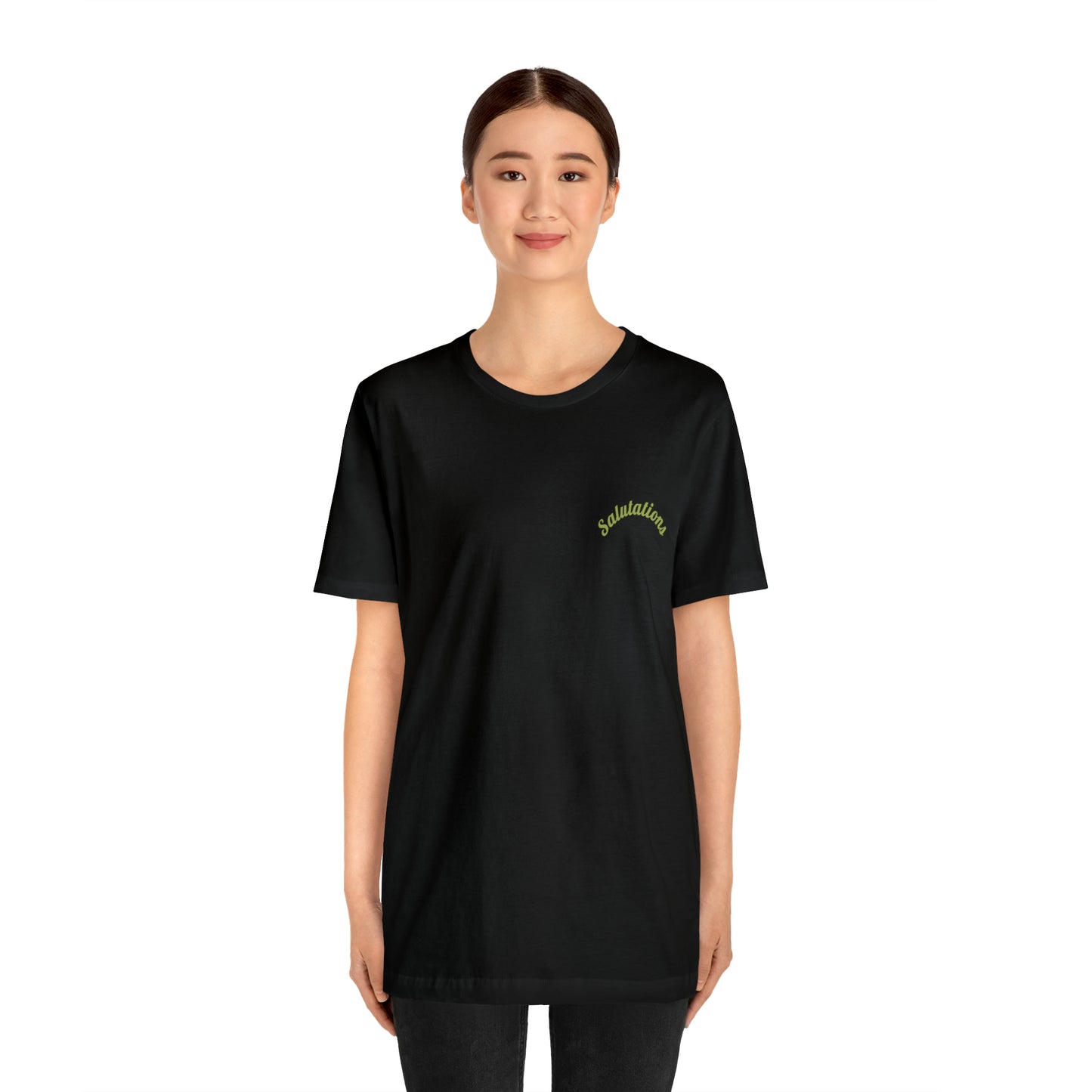 Salutations Flamingo Tee
