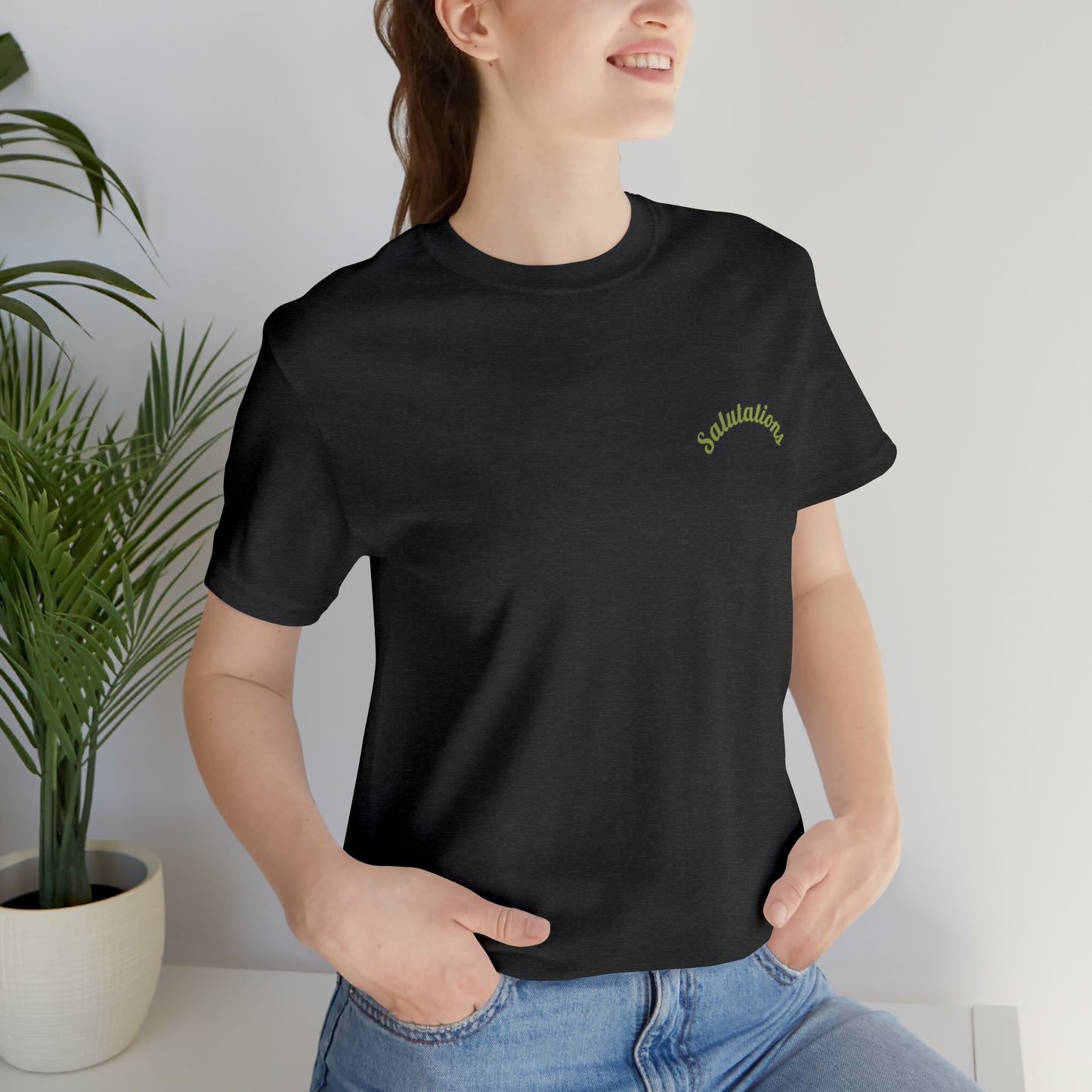 Salutations Flamingo Tee