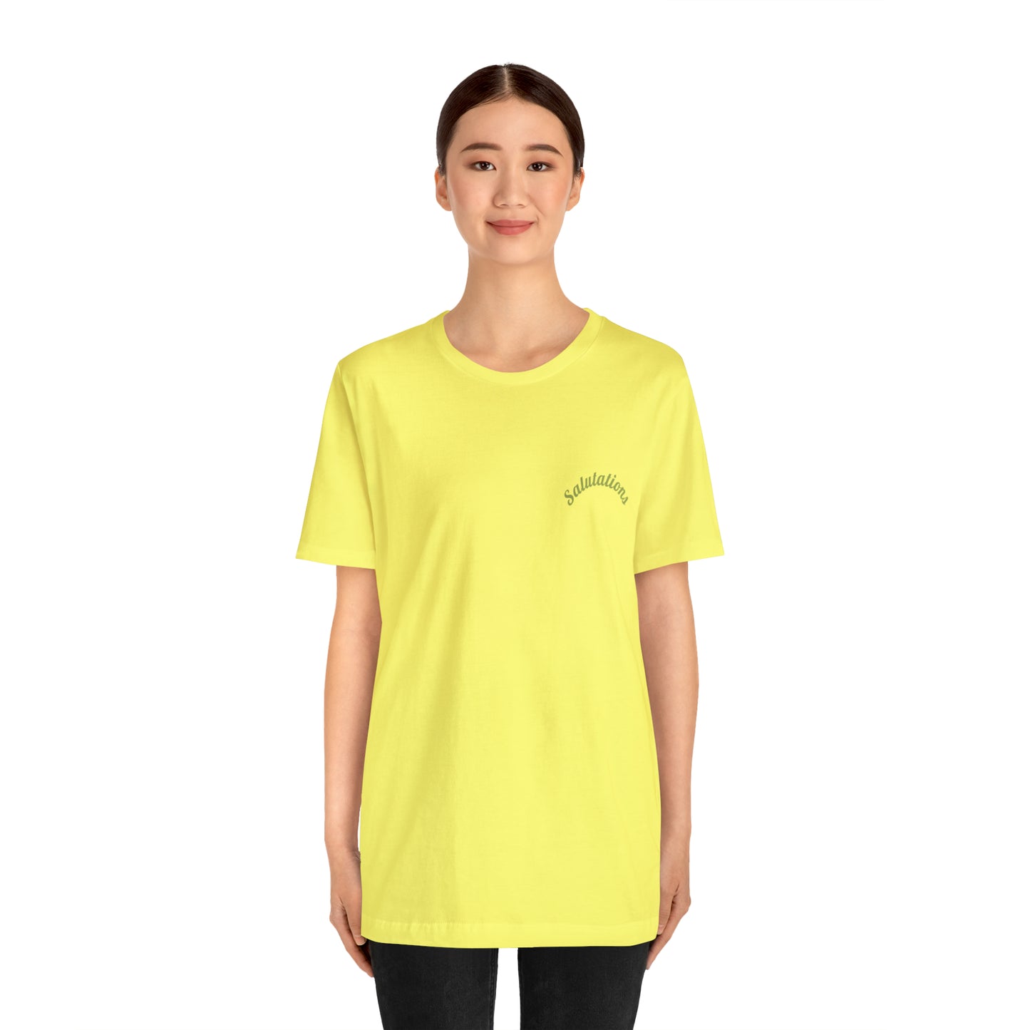 Salutations Flamingo Tee