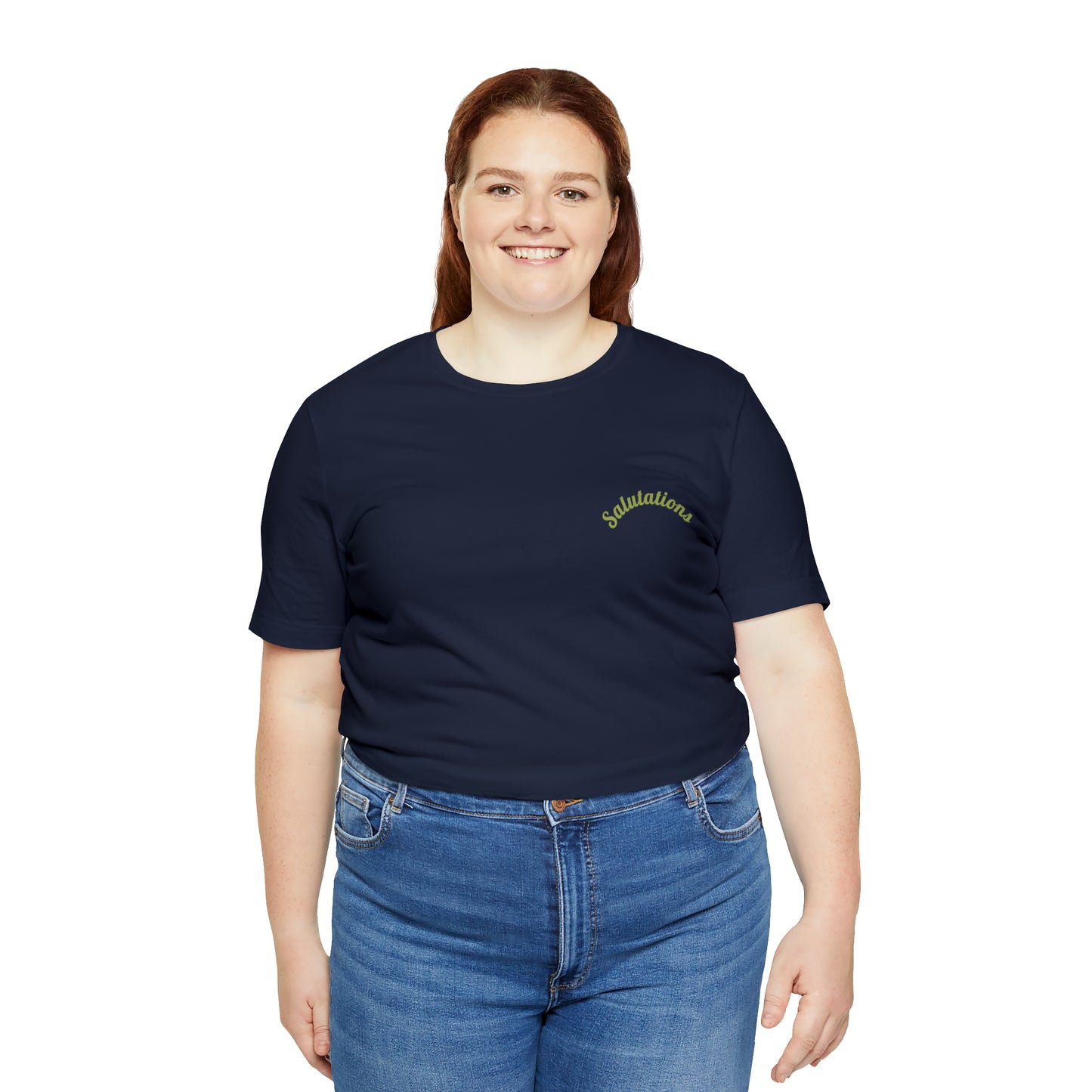 Salutations Flamingo Tee