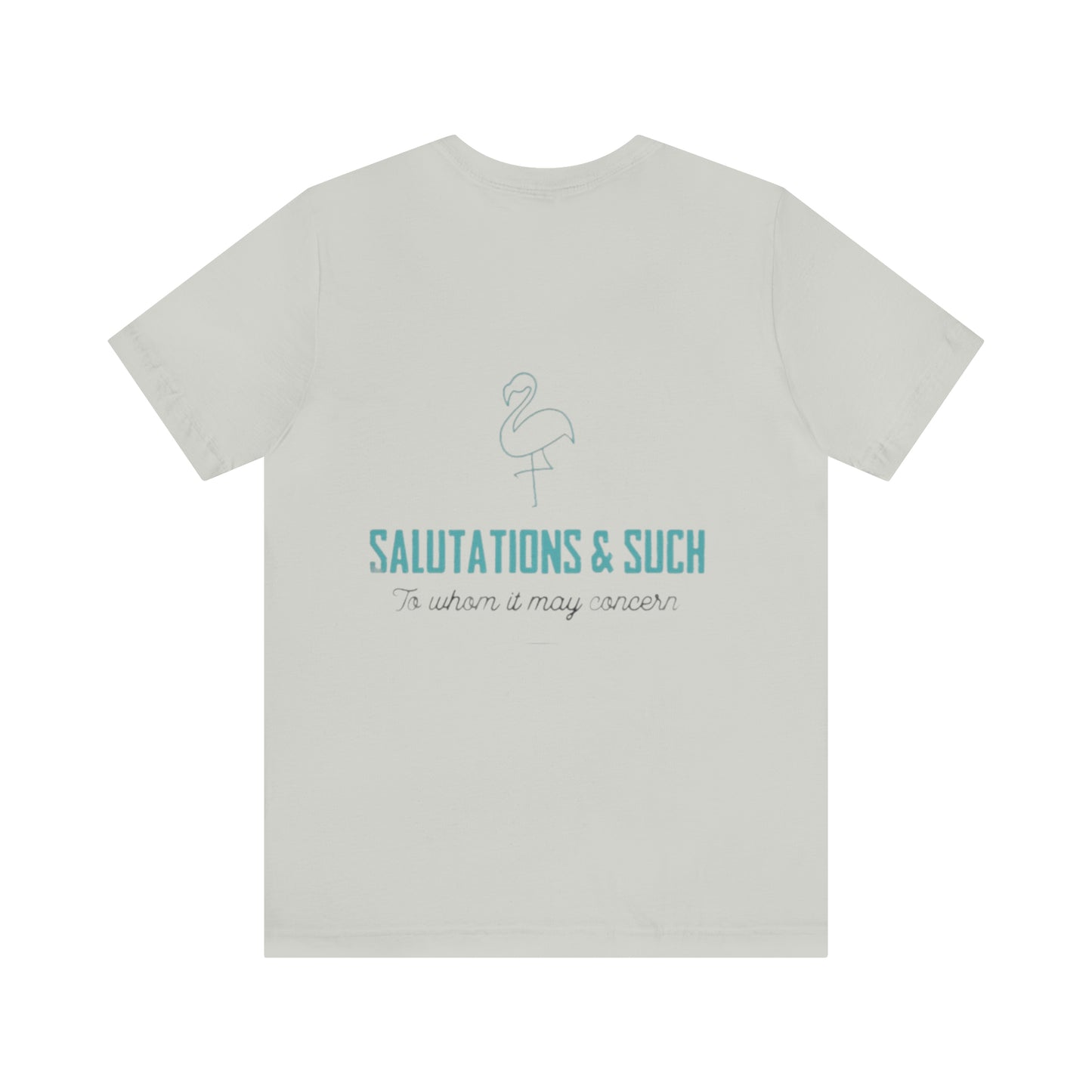 Salutations Flamingo Tee
