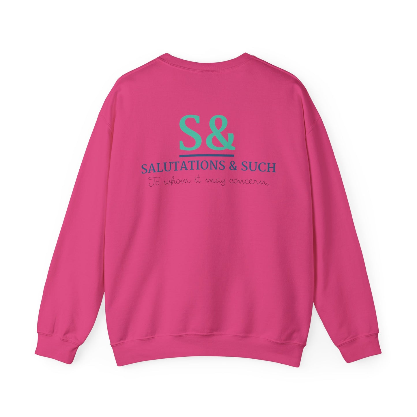 Salutations & Such Sport Crewneck Sweatshirt
