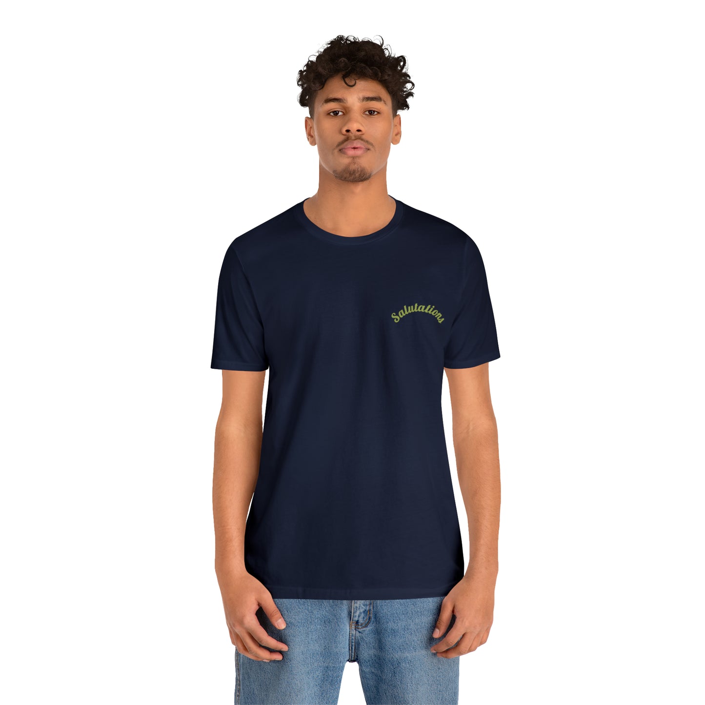 Salutations Flamingo Tee
