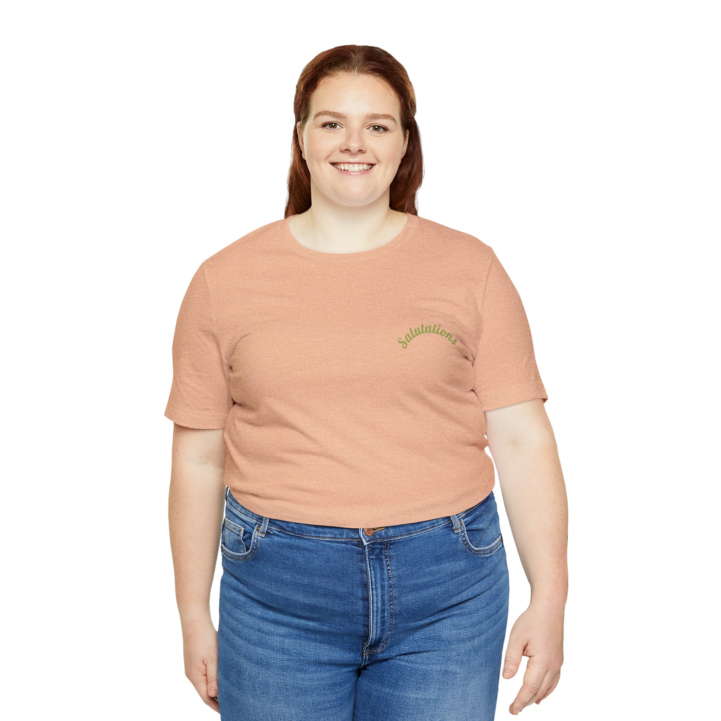 Salutations Flamingo Tee