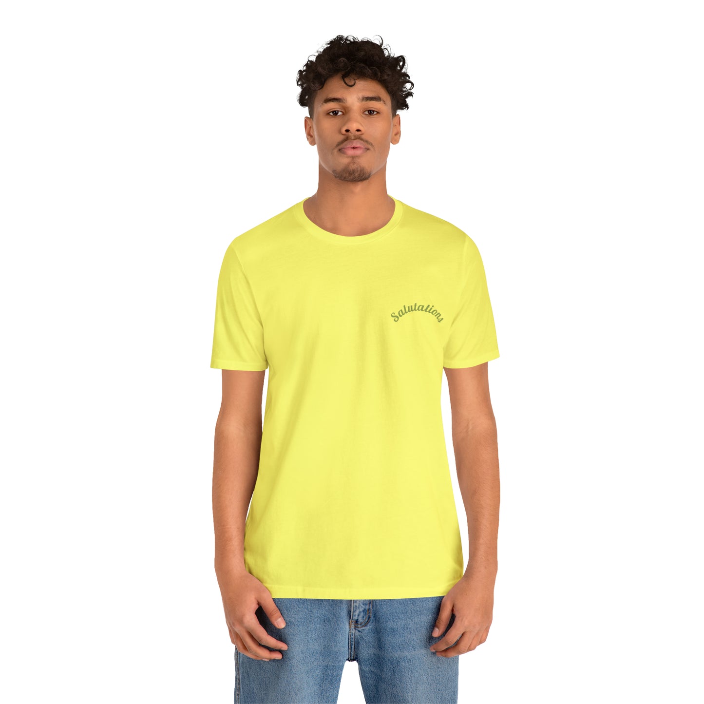 Salutations Flamingo Tee